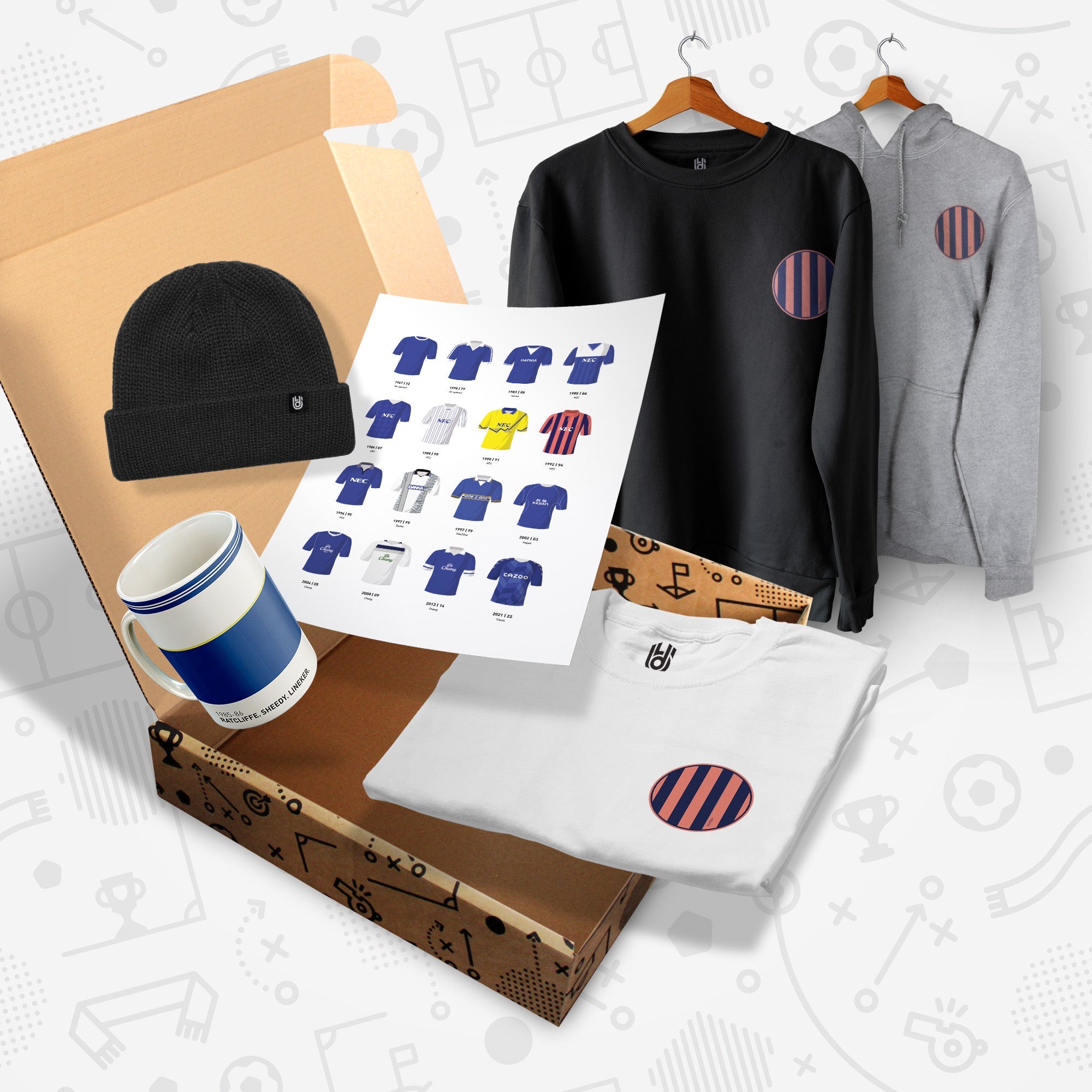 Everton Ultimate Football Fan Box Good Team On Paper