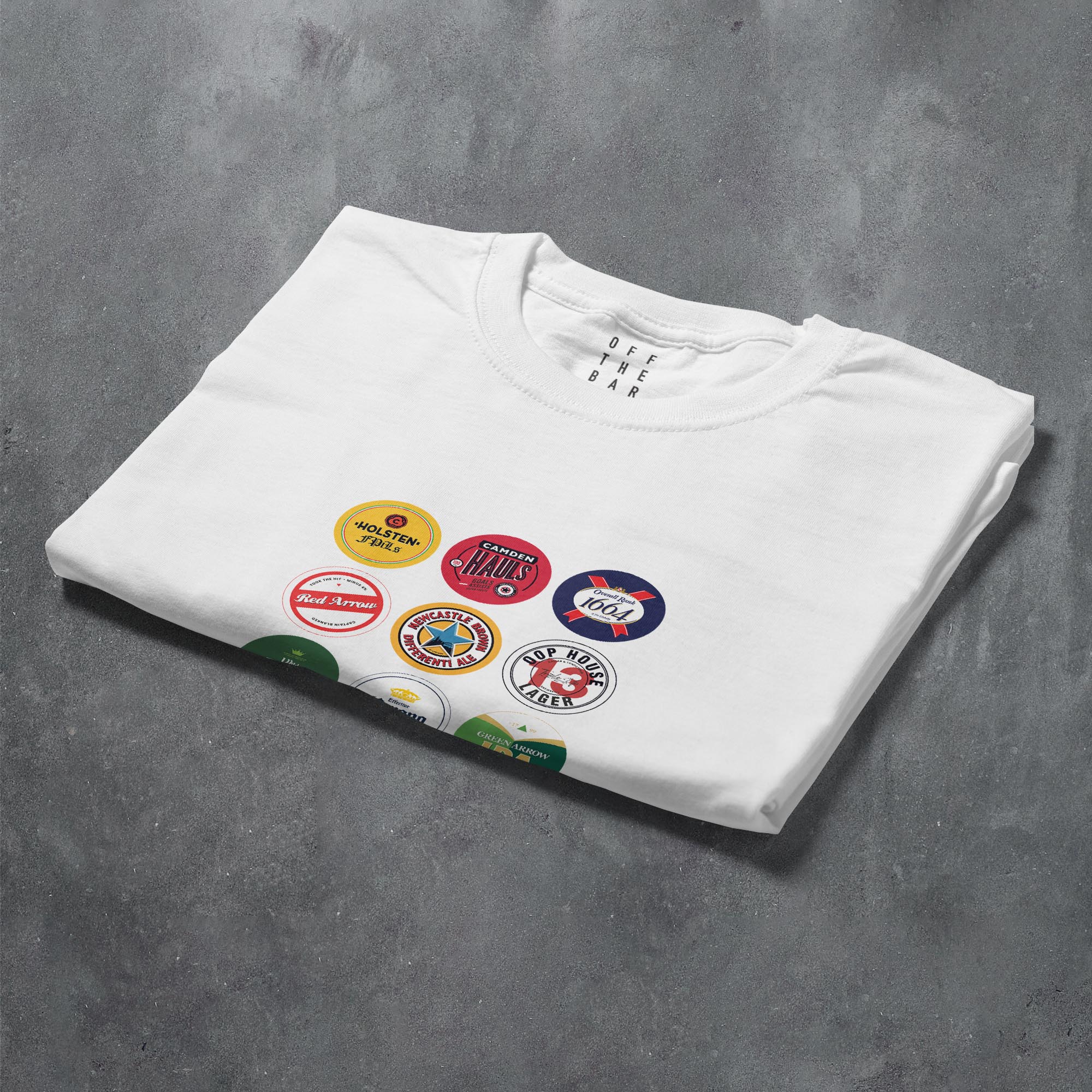 Fantasy League Football FPL 'Off The Bar' Beers of the Game T-Shirt Good Team On Paper