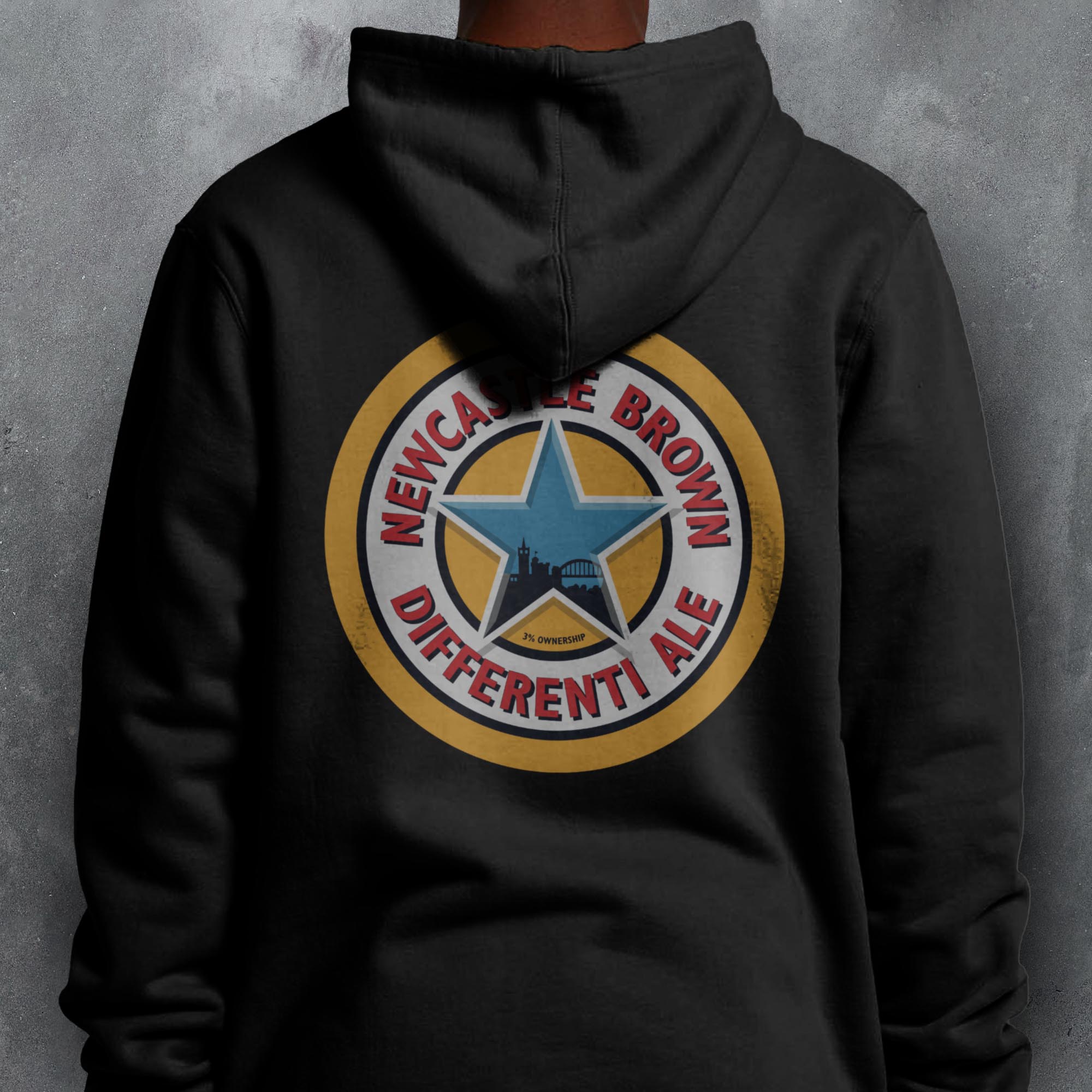 Fantasy League Football FPL 'Off The Bar' Newcastle Brown Differentiale Hoodie Good Team On Paper