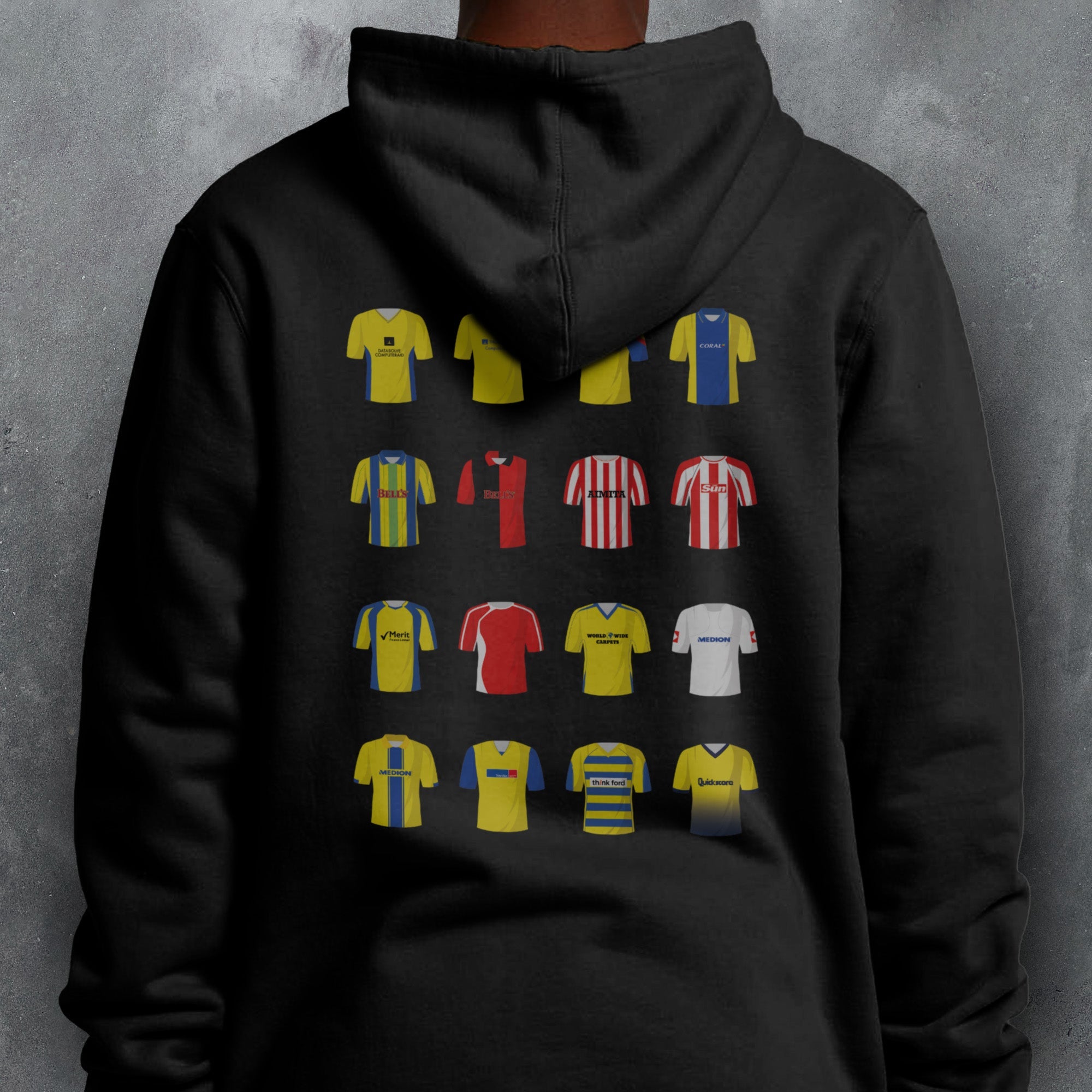 Farnborough Classic Kits Football Hoodie Good Team On Paper