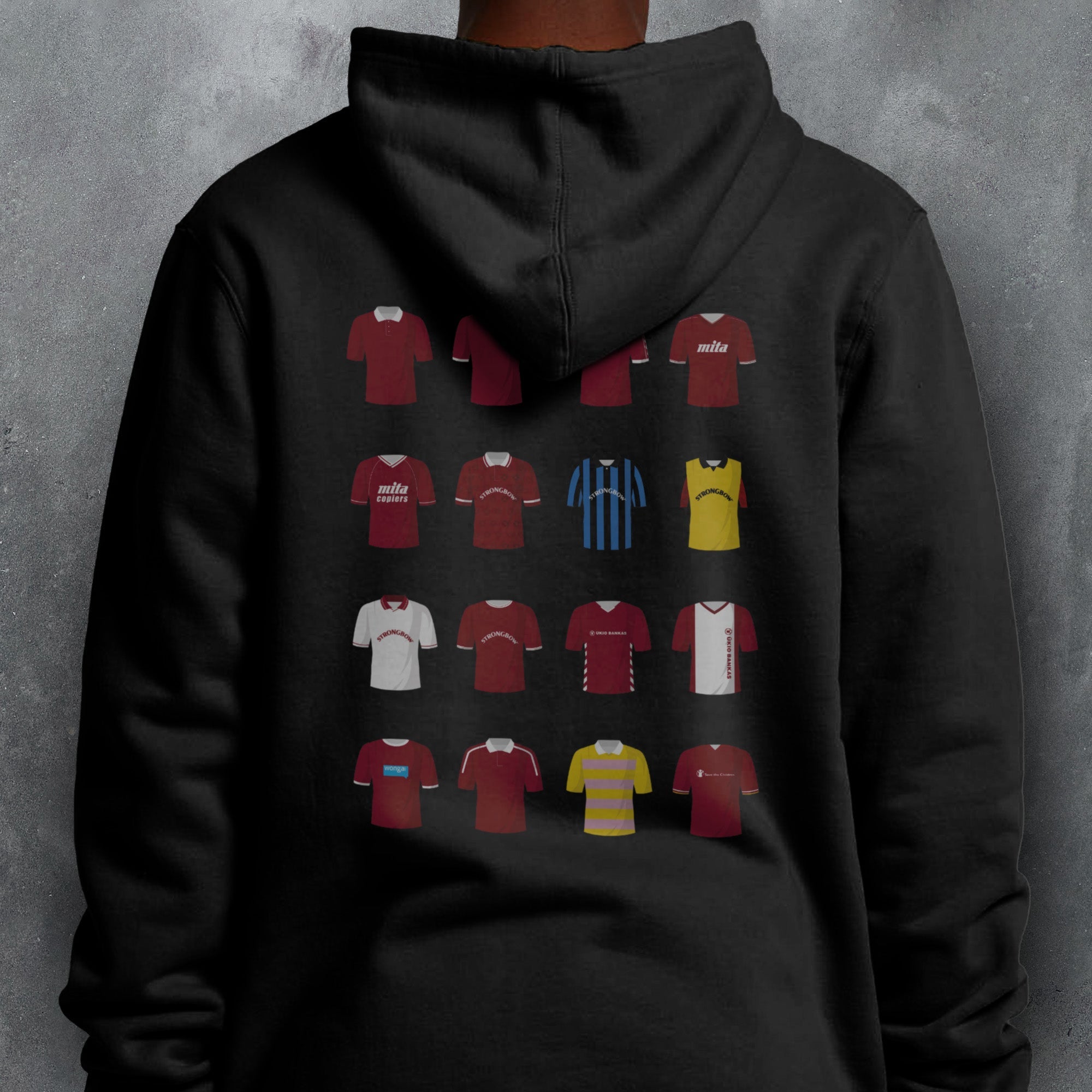 Hearts Classic Kits Football Hoodie Good Team On Paper
