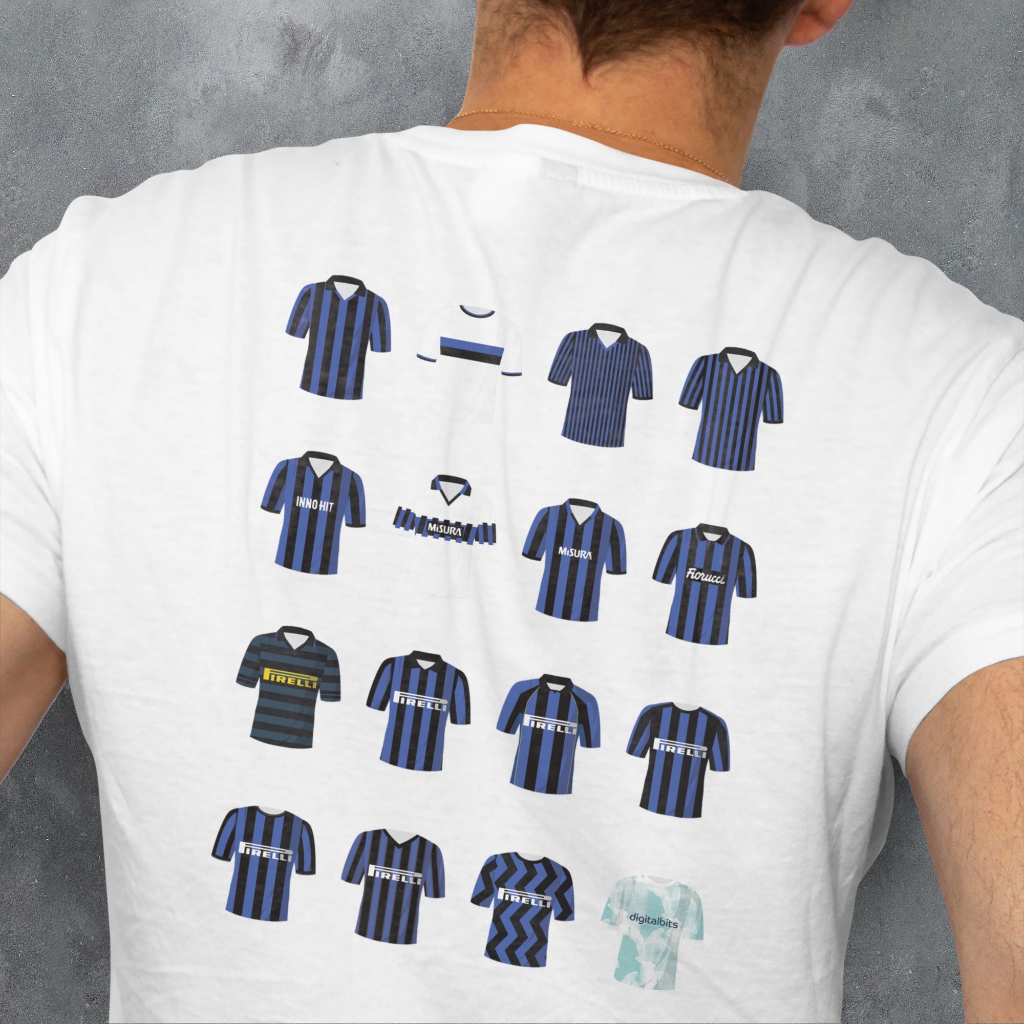 Inter Classic Kits Football T-Shirt