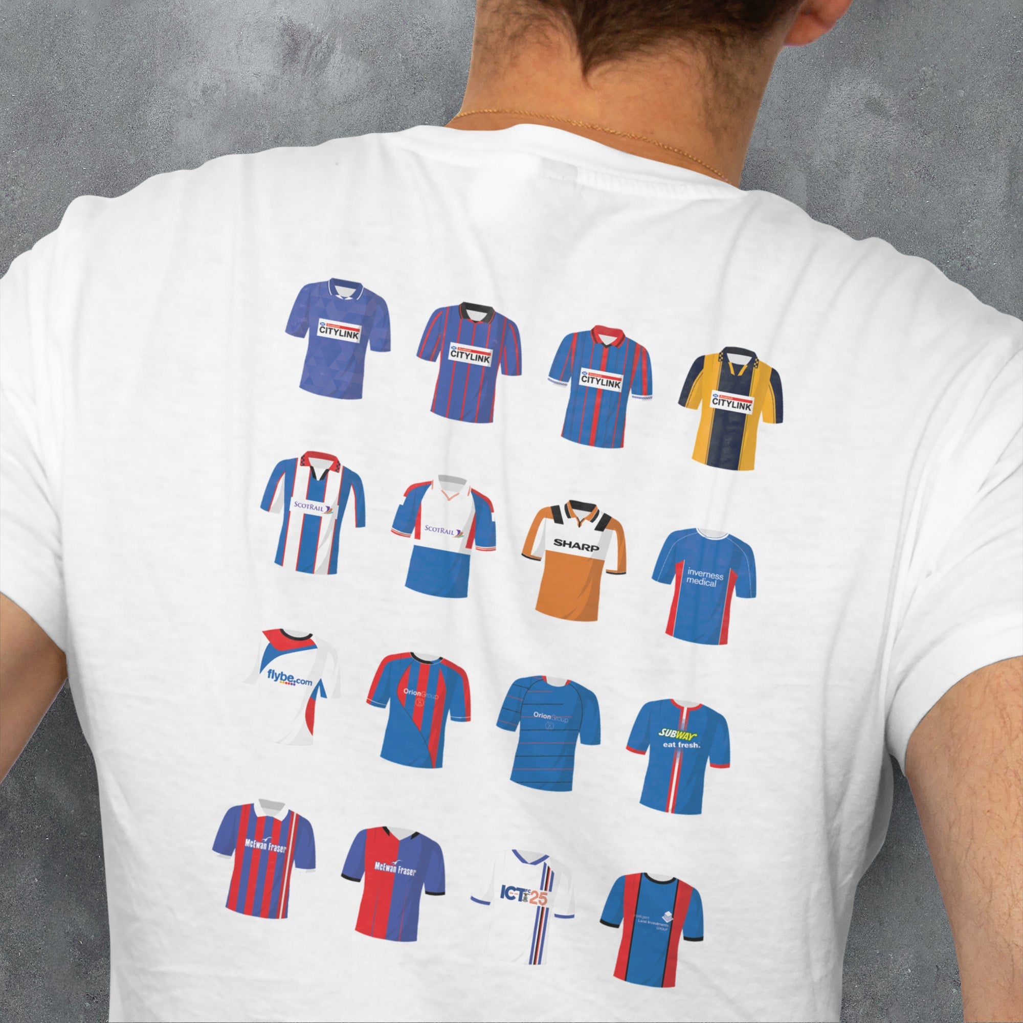 Inverness Classic Kits Football T-Shirt