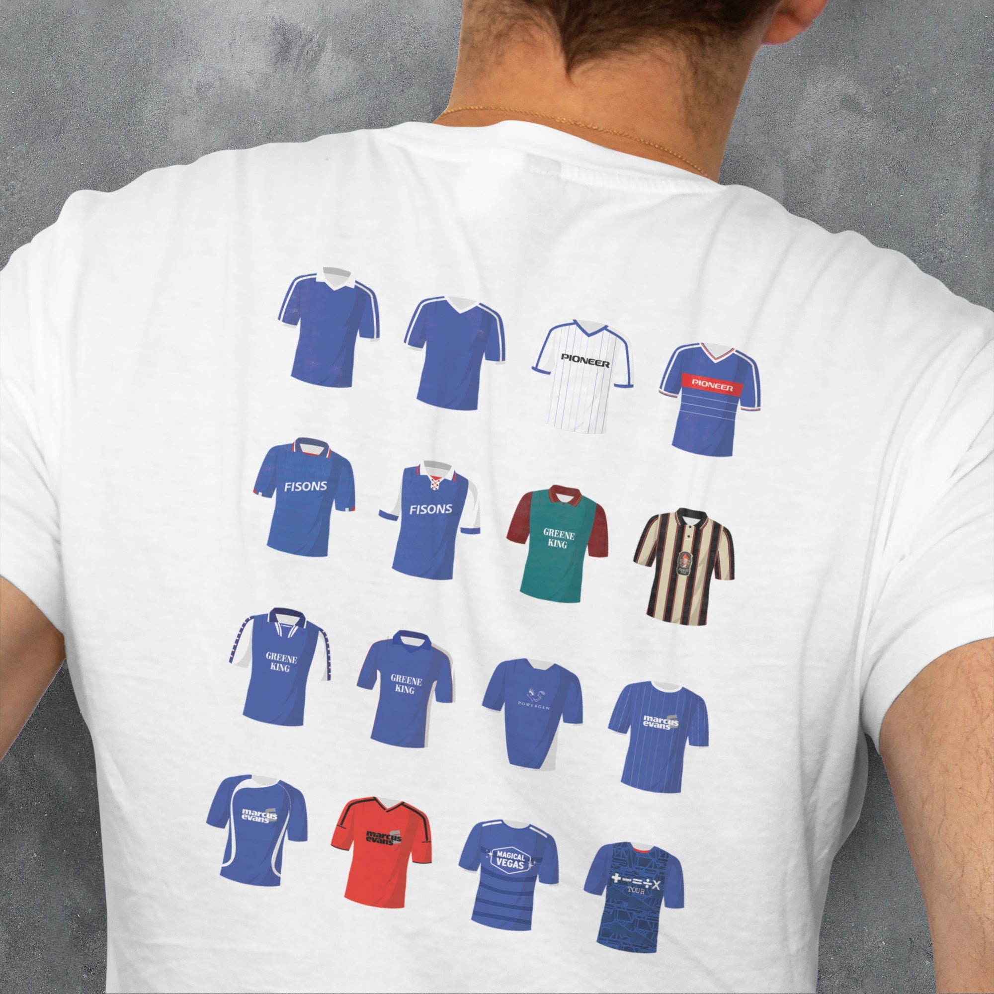 Ipswich Classic Kits Football T-Shirt