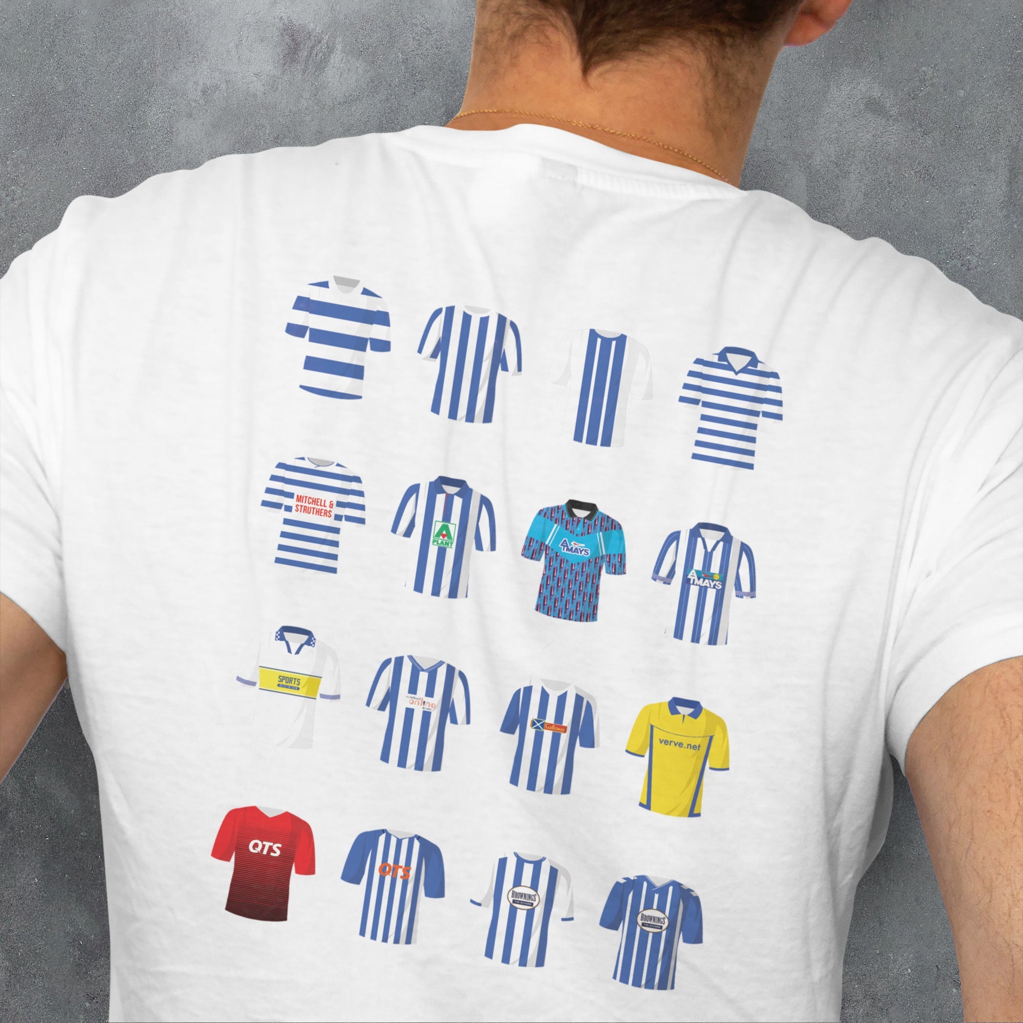 Kilmarnock Classic Kits Football T-Shirt