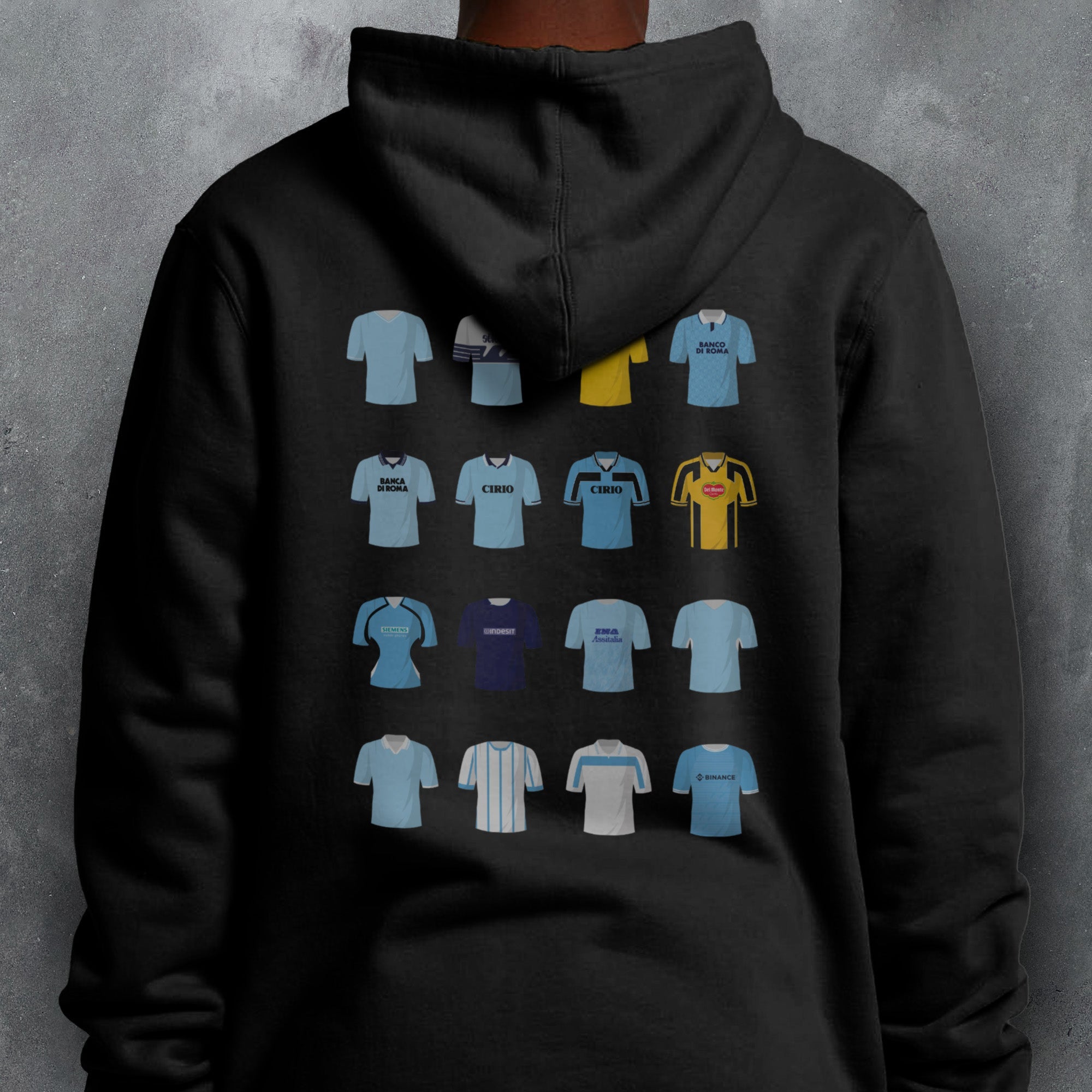 Lazio Classic Kits Football Hoodie Good Team On Paper