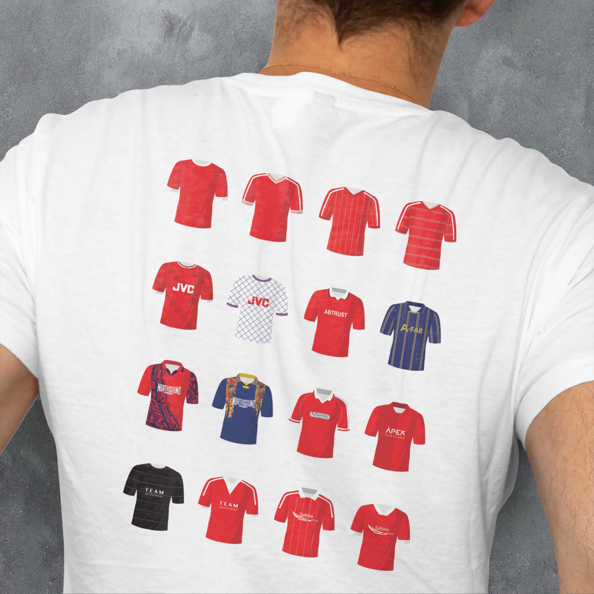 Aberdeen Classic Kits Football T-Shirt