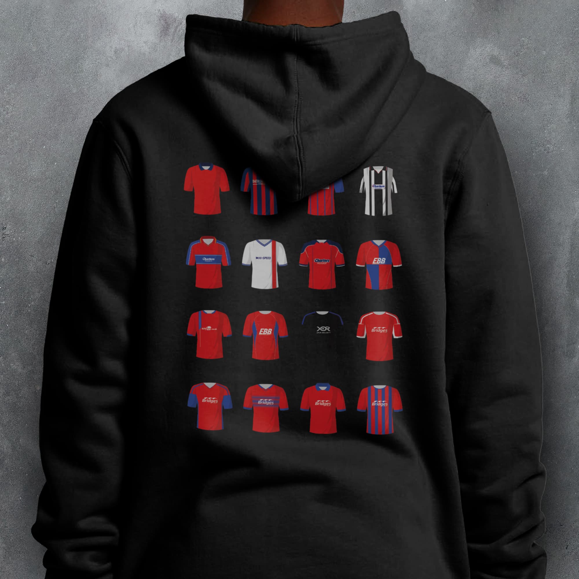Aldershot Classic Kits Football Hoodie