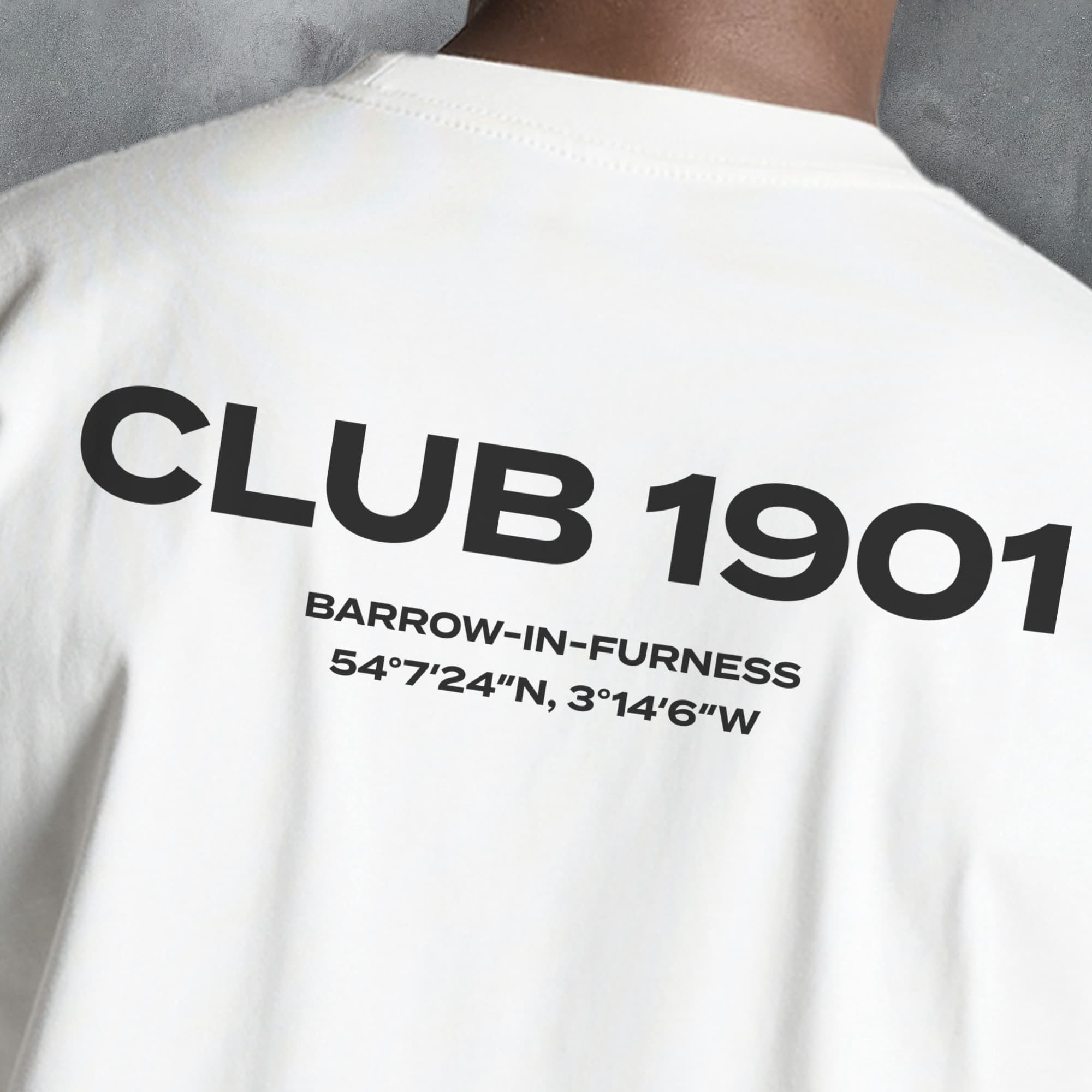 Barrow 'Club' Football T-Shirt