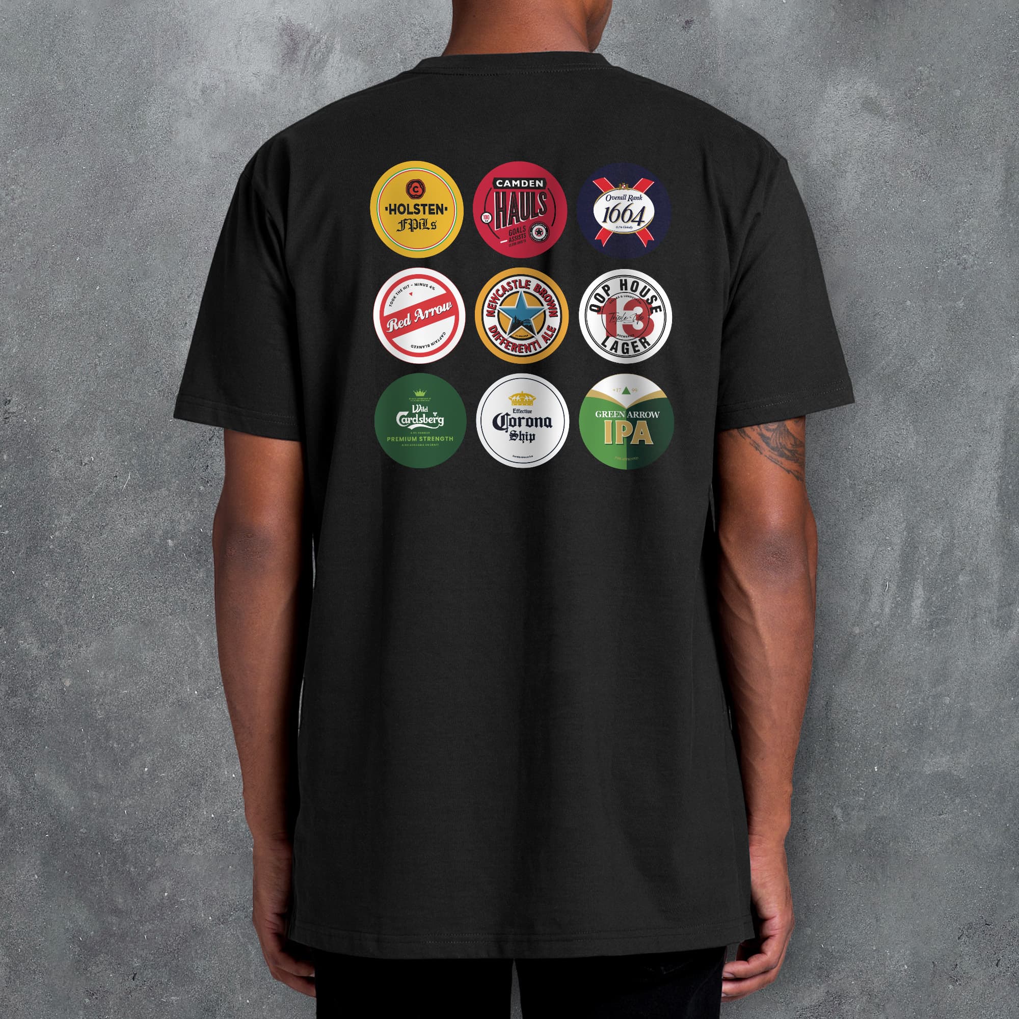 Fantasy League Football FPL 'Off The Bar' Beers of the Game T-Shirt