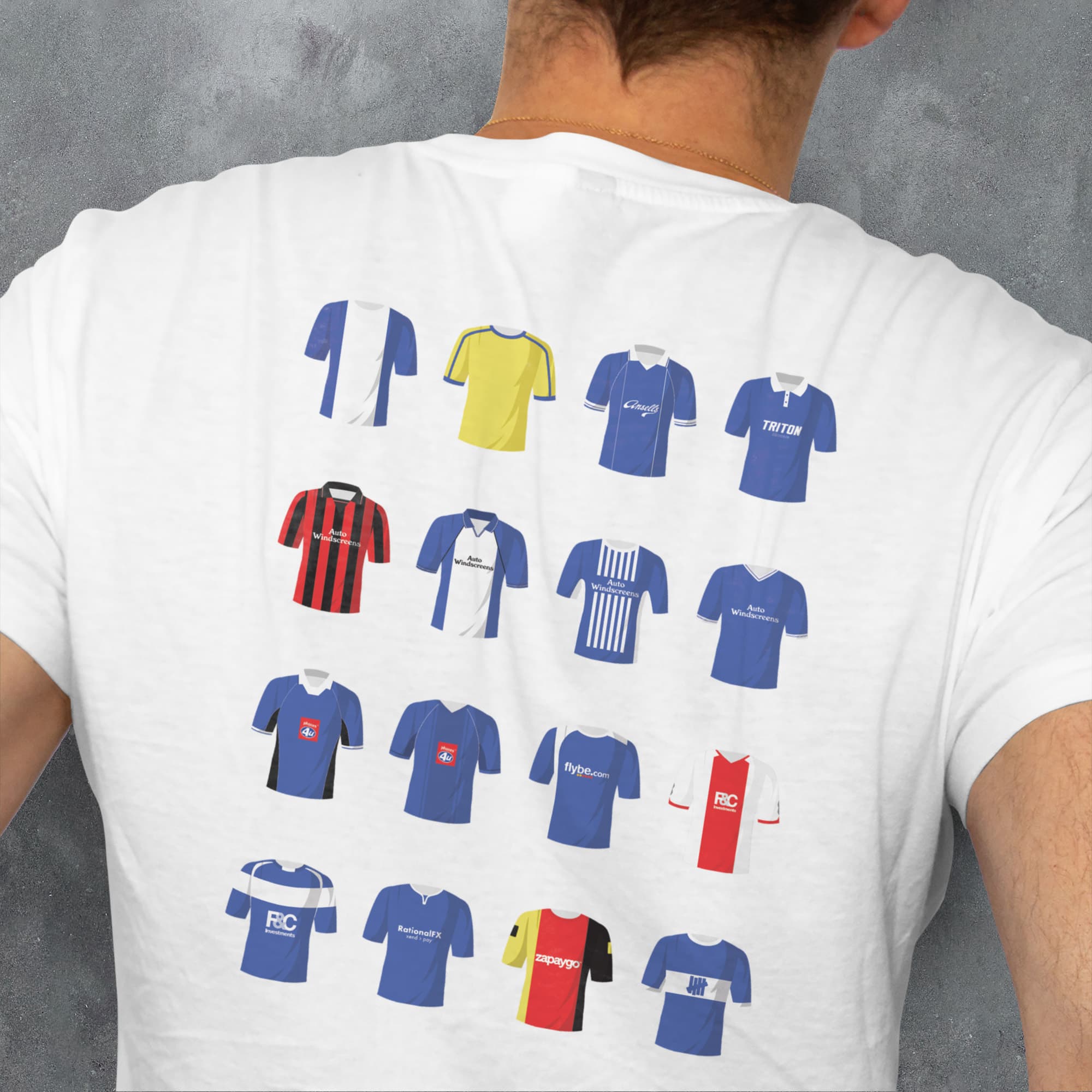 Birmingham Classic Kits Football T-Shirt