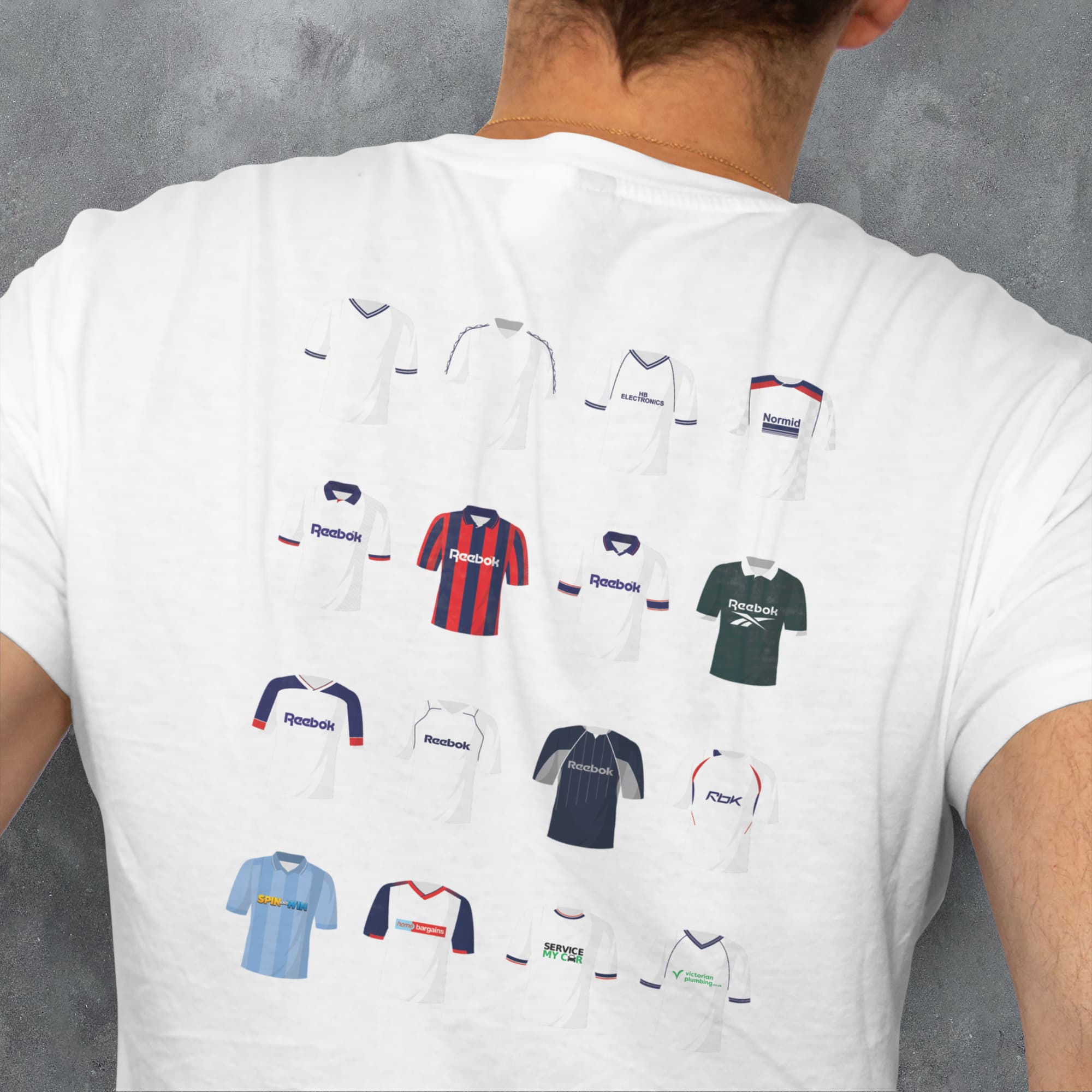 Bolton Classic Kits Football T-Shirt