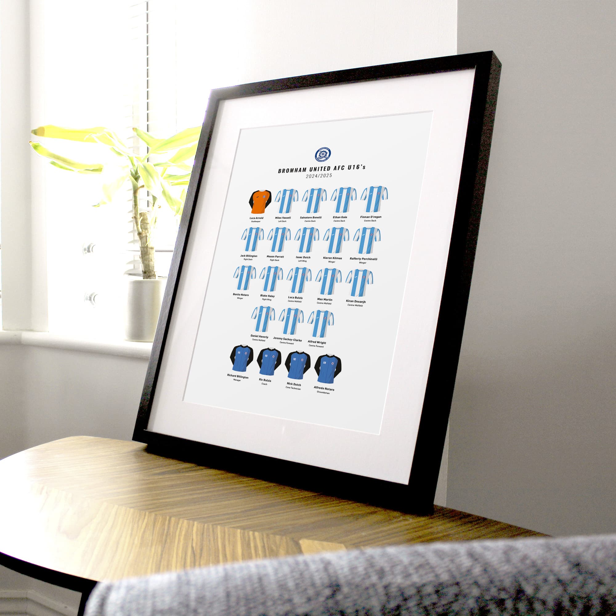 Bromham United Team Print