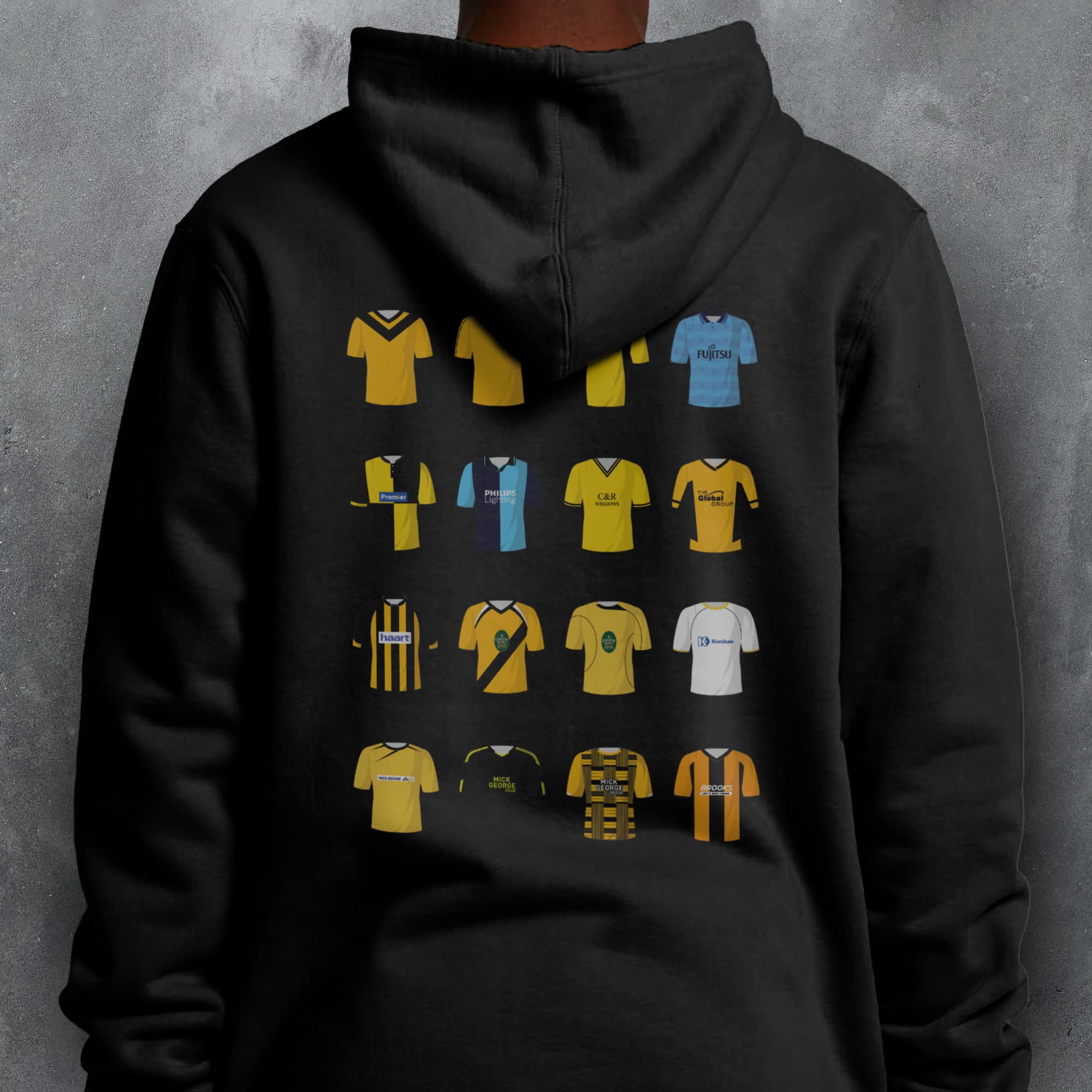Cambridge Classic Kits Football Hoodie