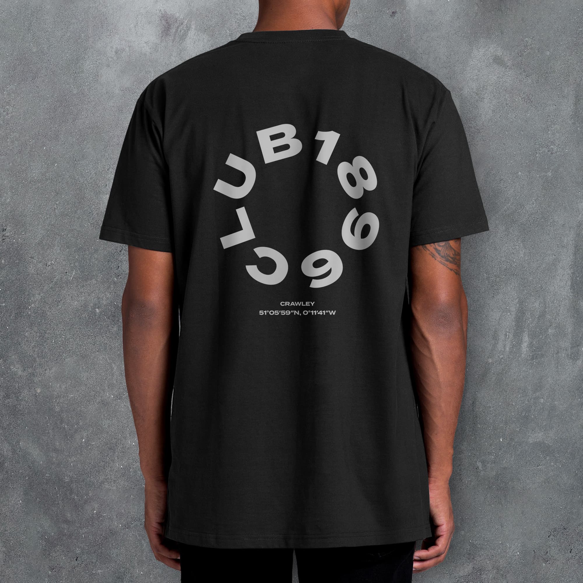 Crawley 'Club' Football T-Shirt (Circle)