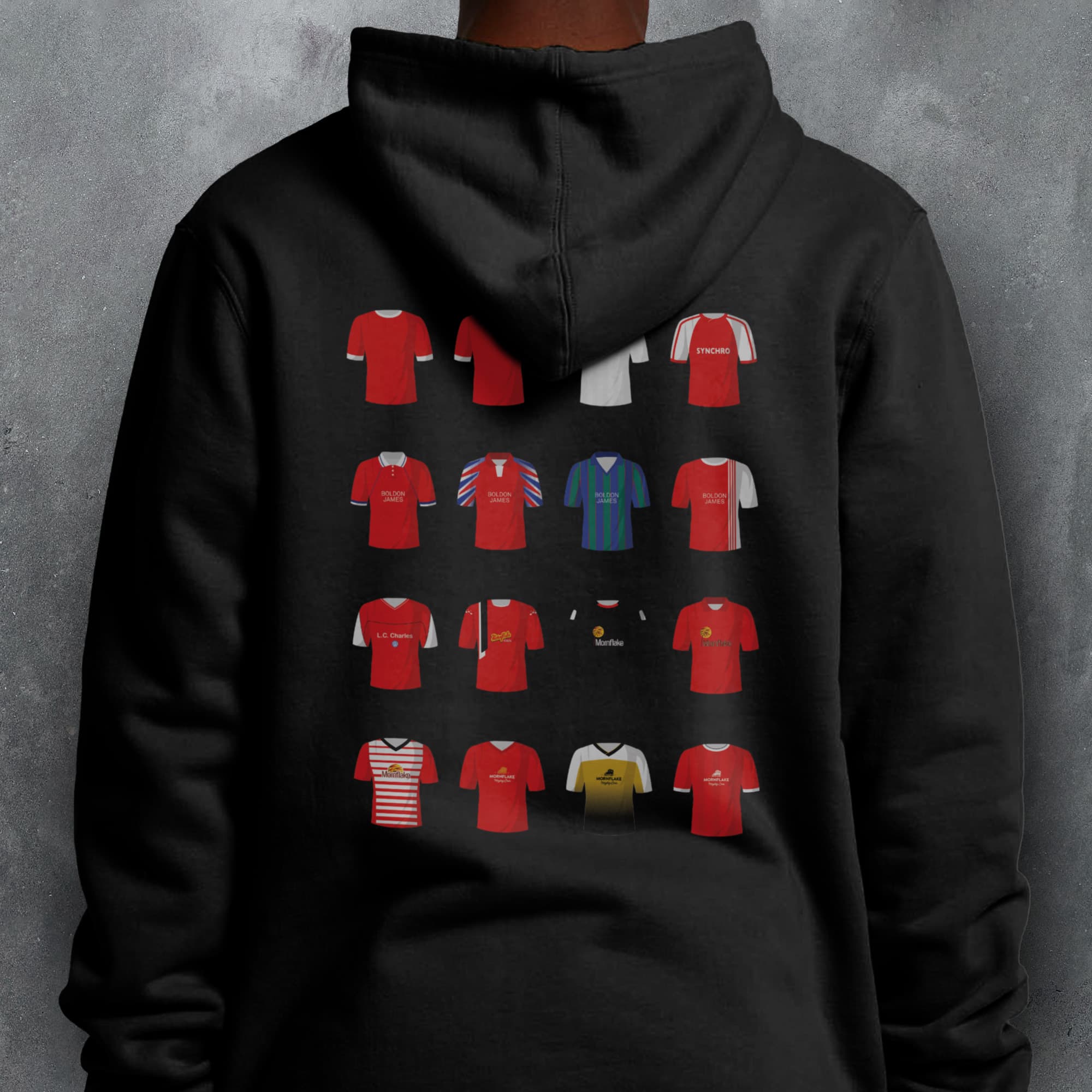 Crewe Classic Kits Football Hoodie