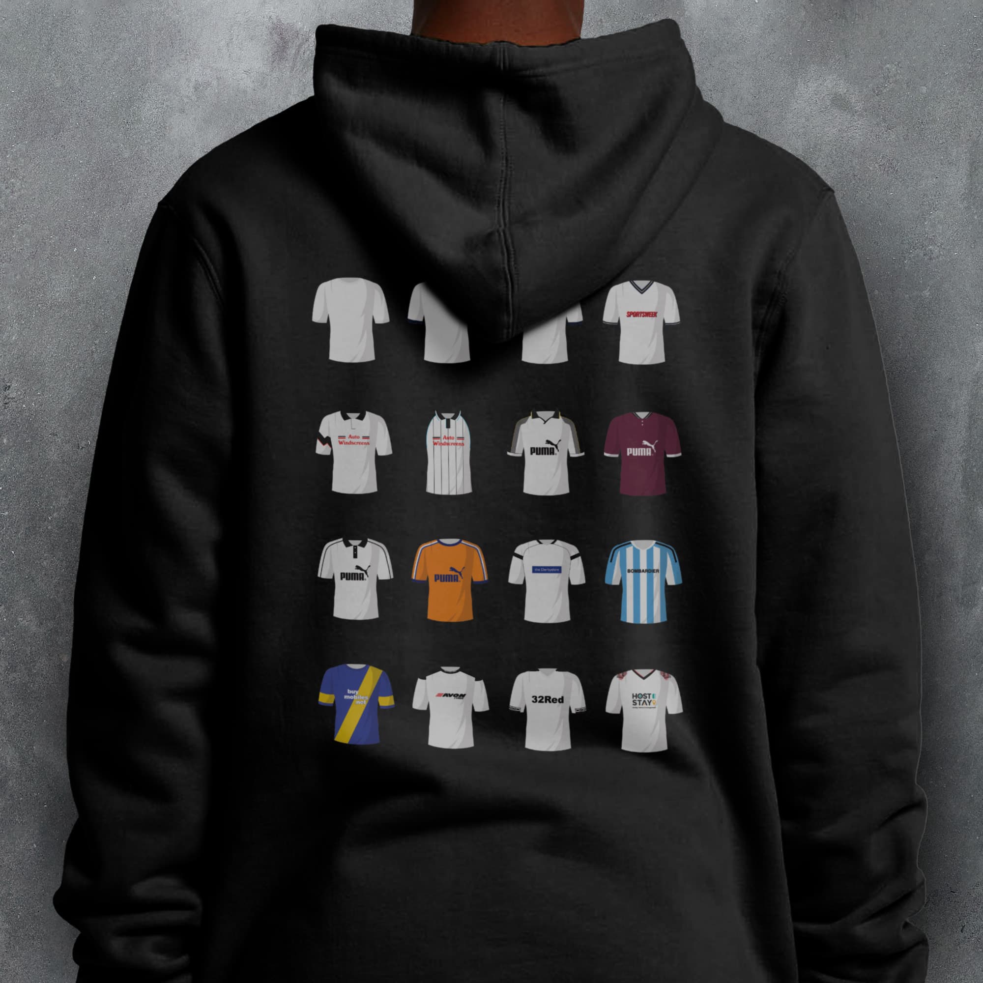 Derby Classic Kits Football Hoodie