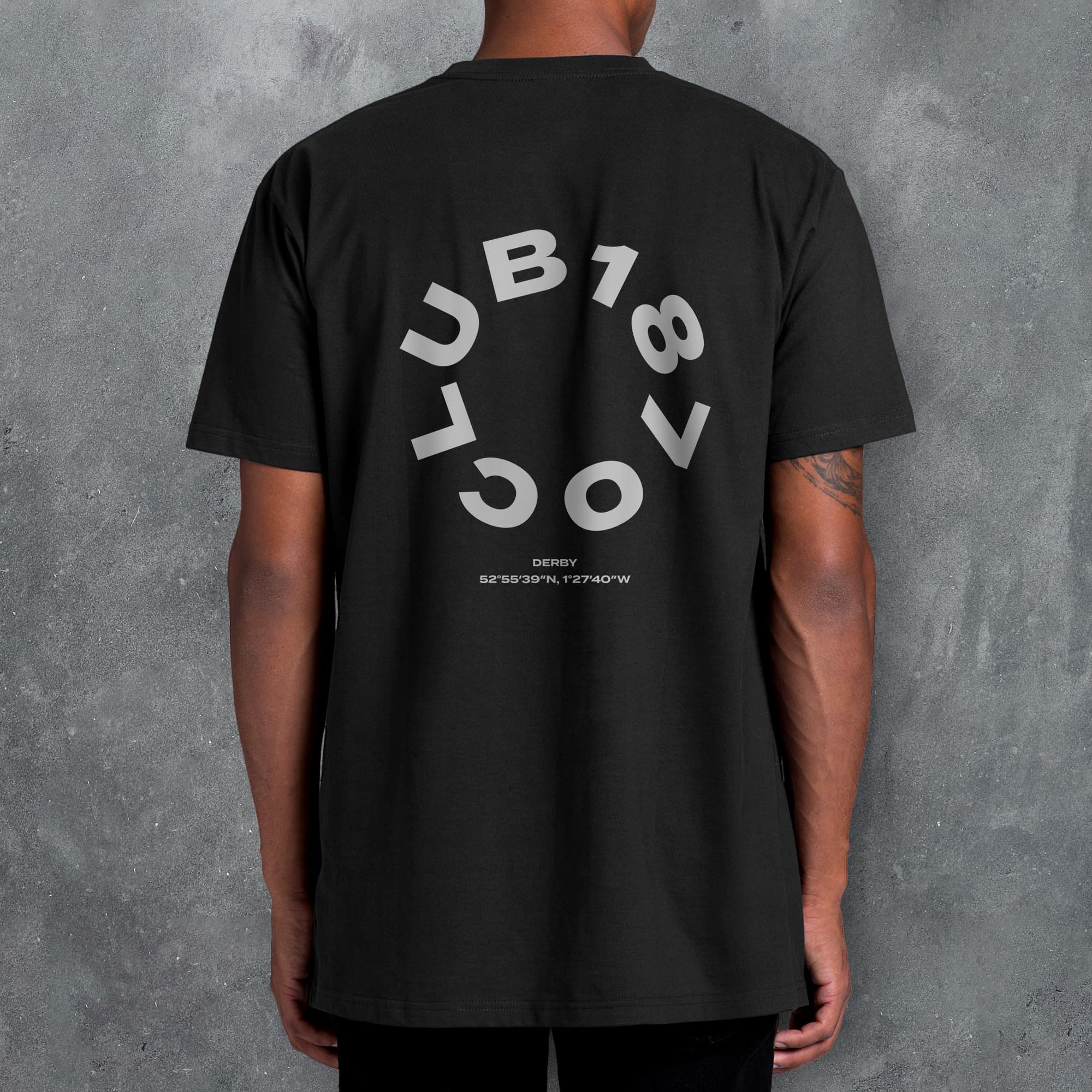 Derbyshire 'Club' Cricket T-Shirt (Circle)
