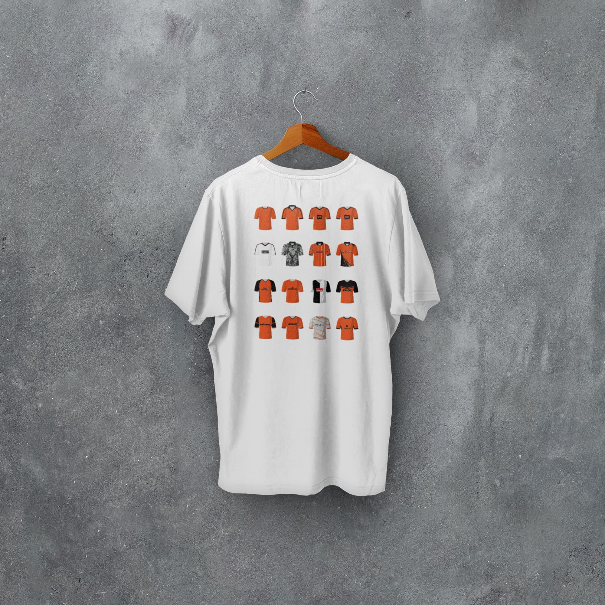 Dundee Utd Classic Kits Football T-Shirt