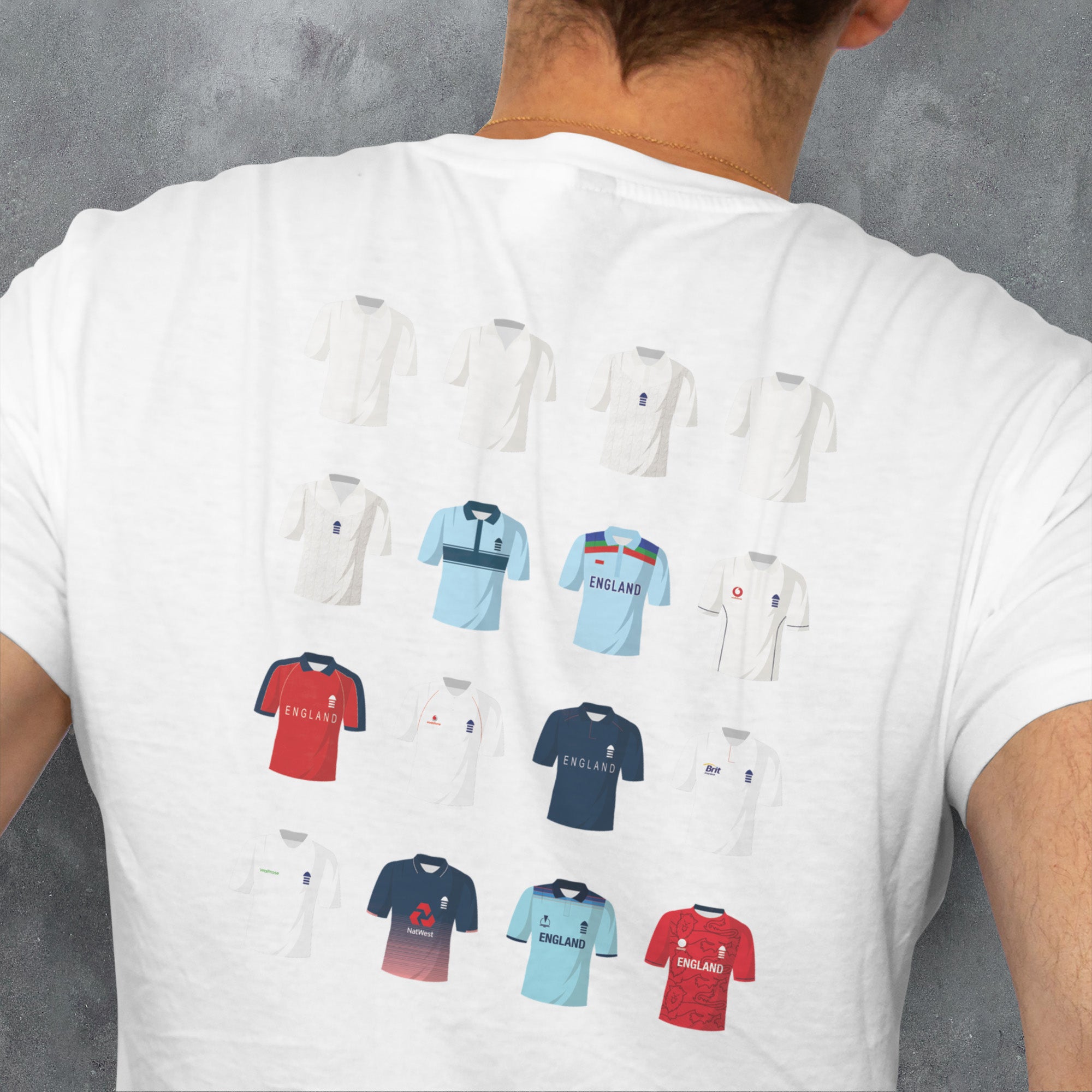 England Cricket Classic Kits T-Shirt