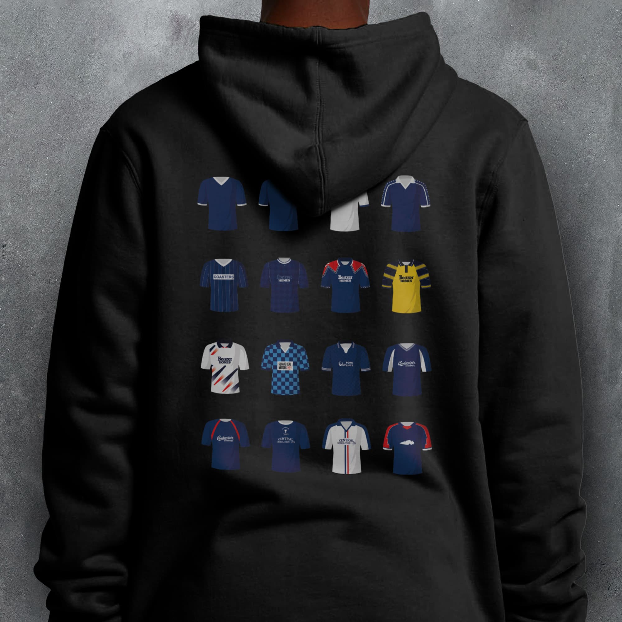 Falkirk Classic Kits Football Hoodie