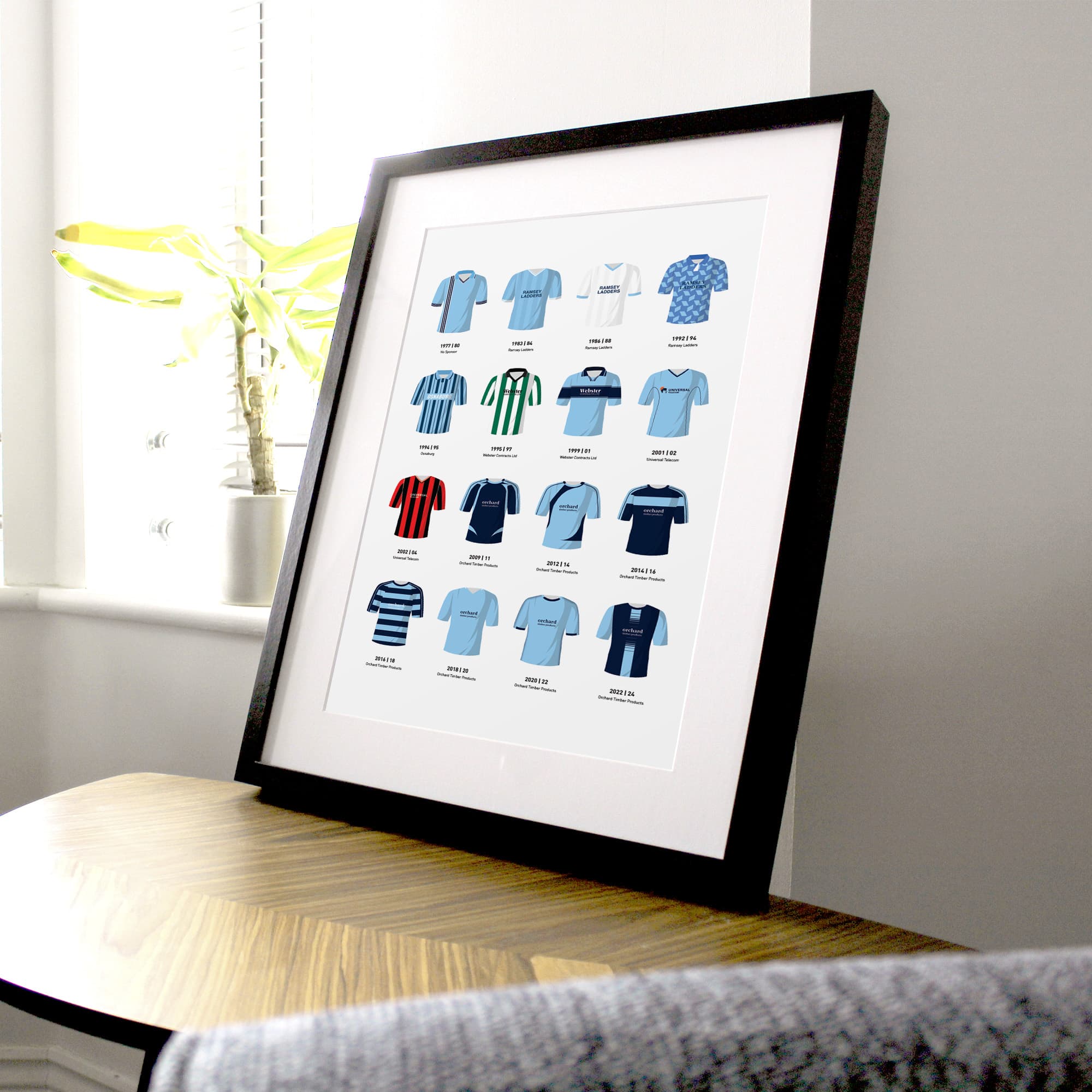 Forfar Classic Kits Football Team Print