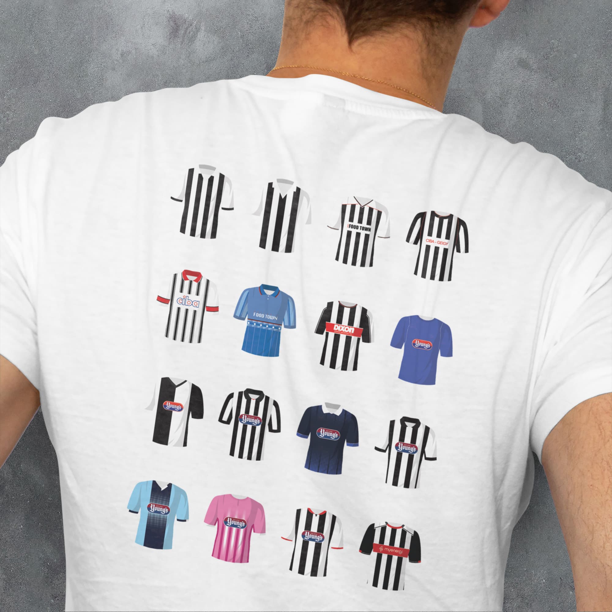Grimsby Classic Kits Football T-Shirt
