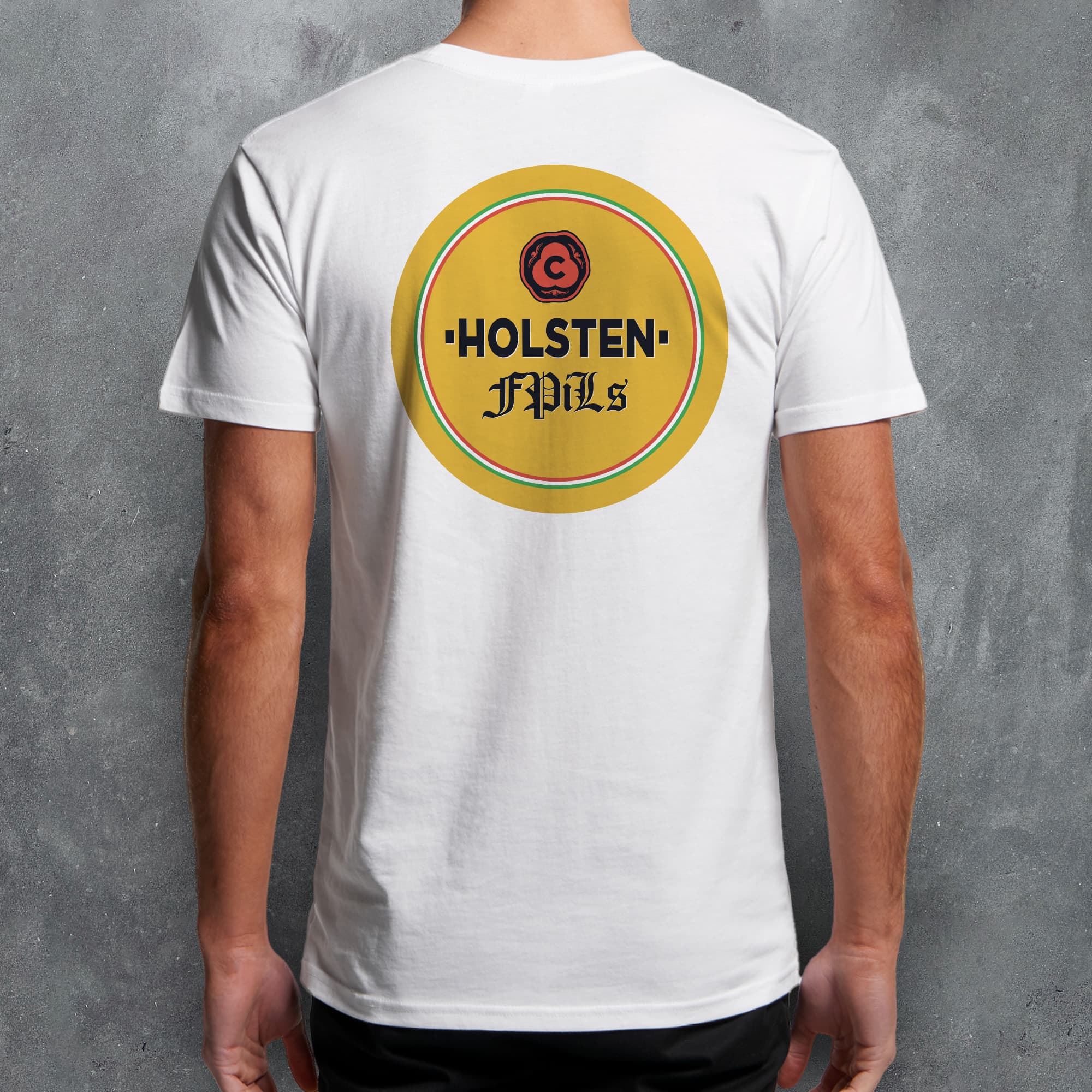 Fantasy League Football FPL 'Off The Bar' Holsten FPiLs T-Shirt