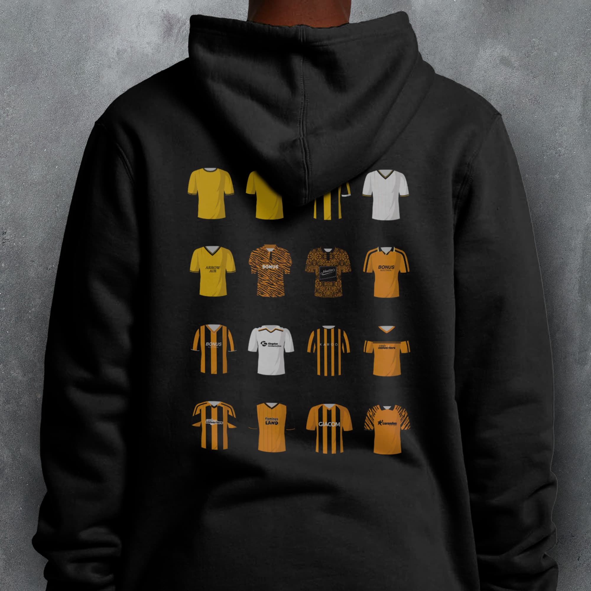 Hull Classic Kits Football Hoodie