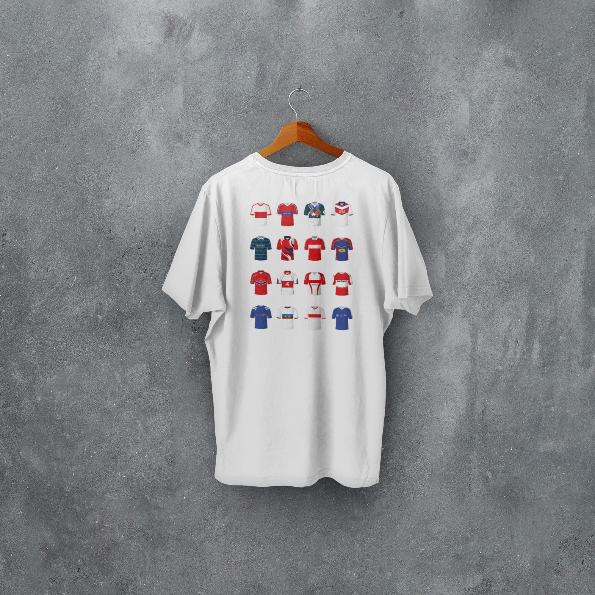 Hull KR Rugby League Classic Kits T-Shirt