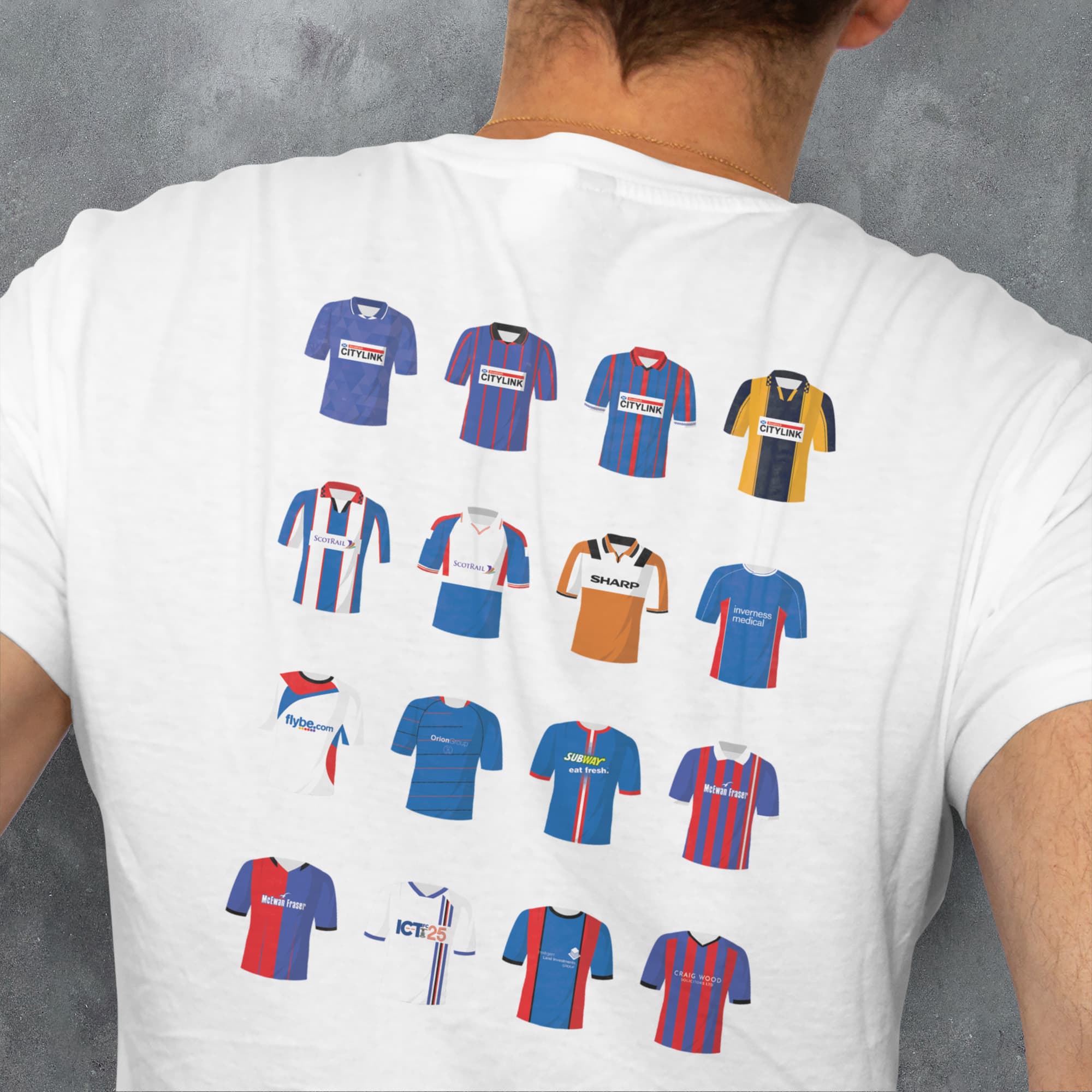 Inverness Classic Kits Football T-Shirt