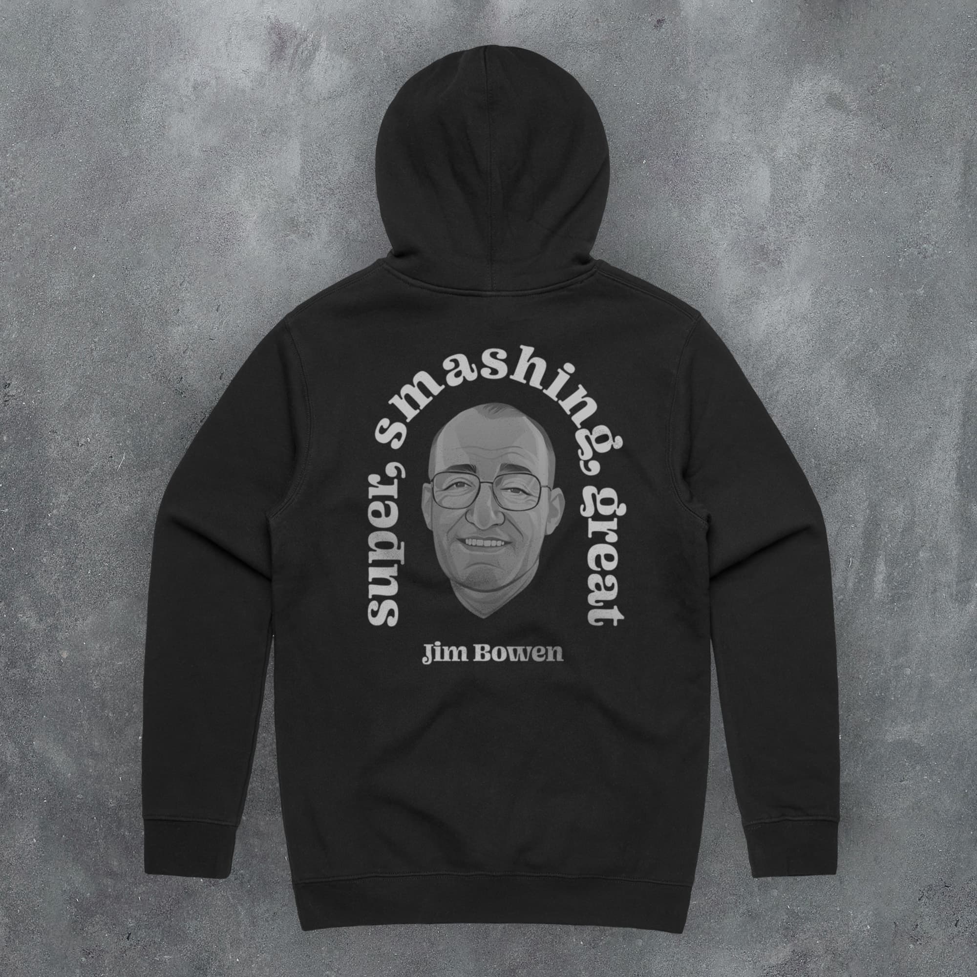 Jim Bowen 'Darts Hero' Hoodie