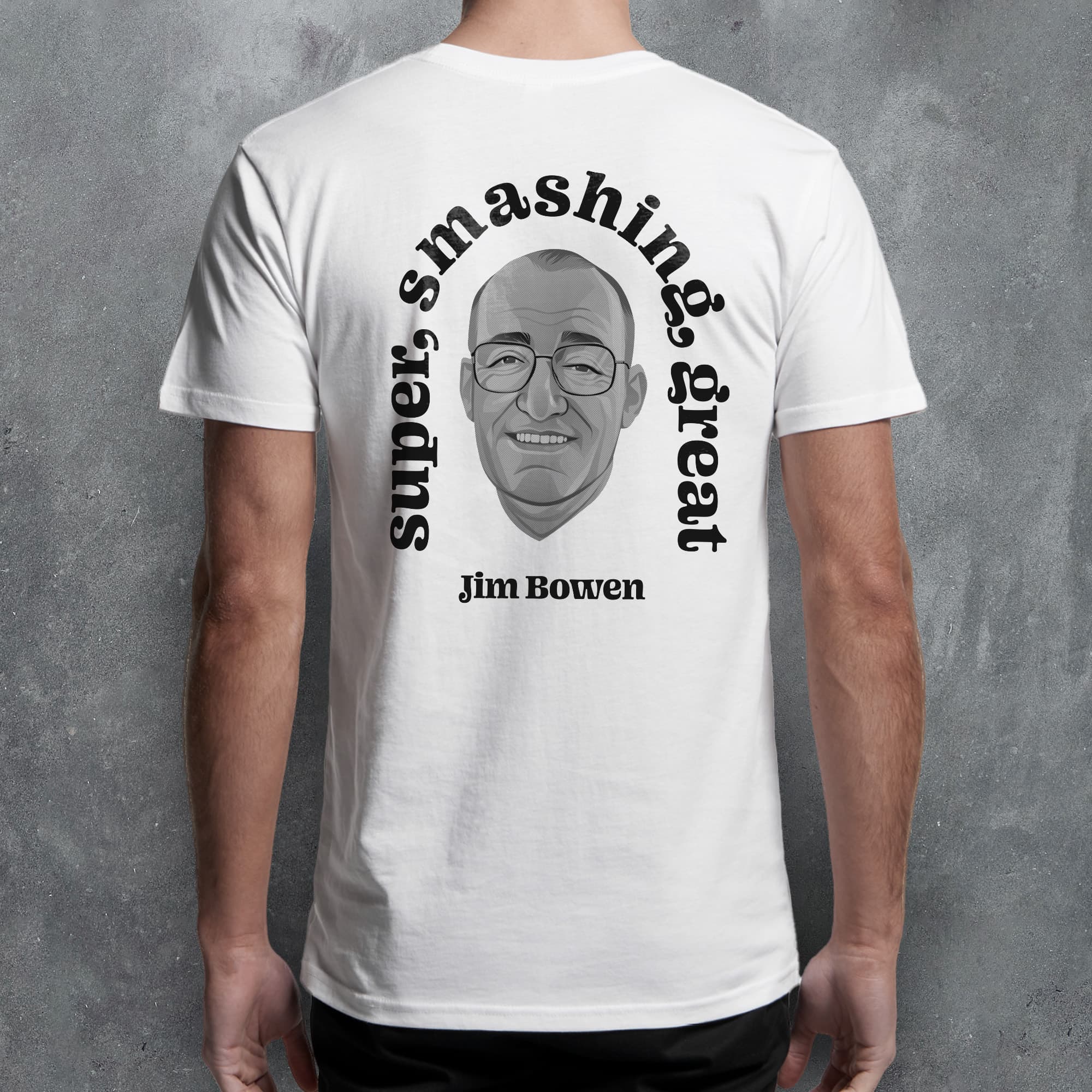 Jim Bowen 'Darts Hero' T-Shirt