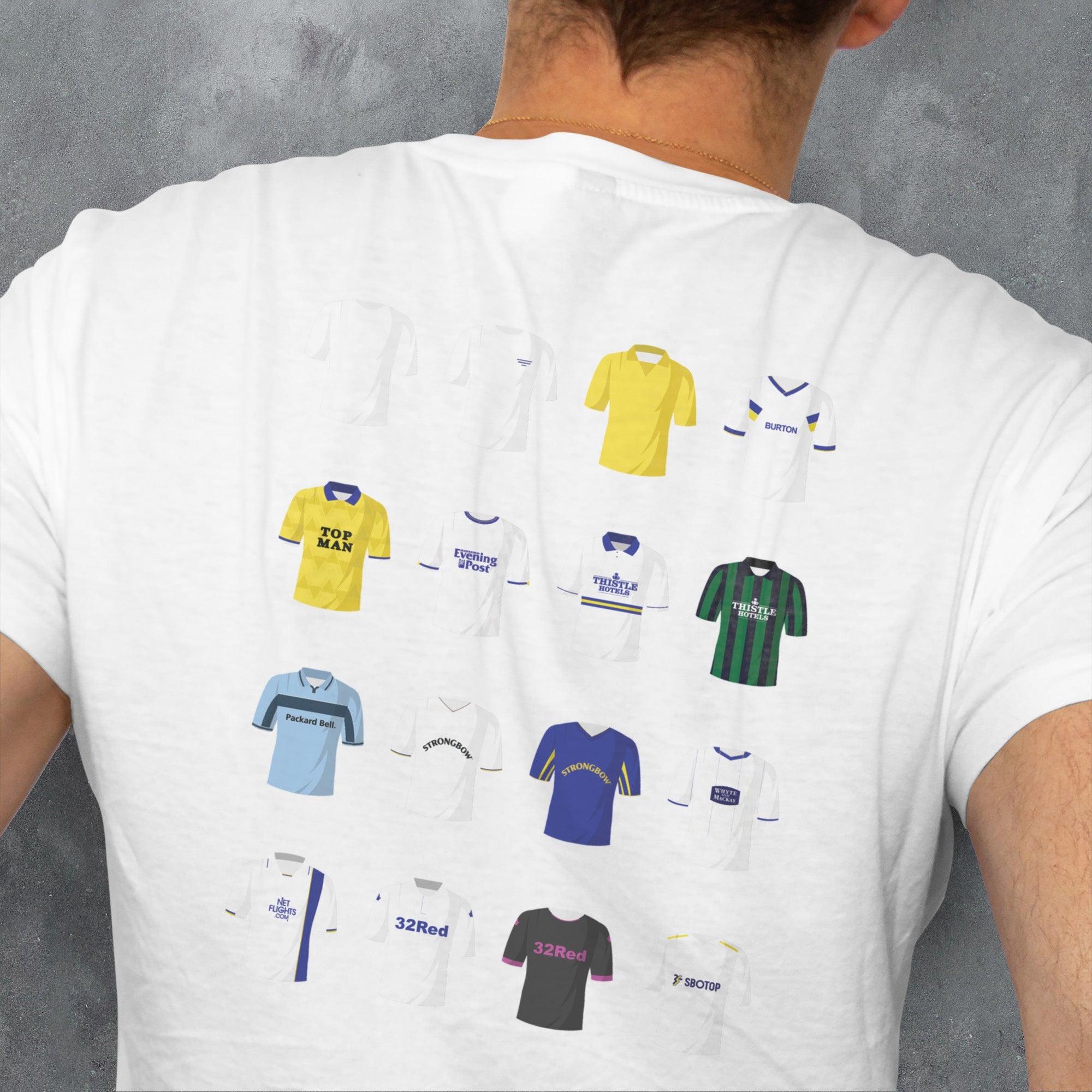 Leeds Classic Kits Football T-Shirt
