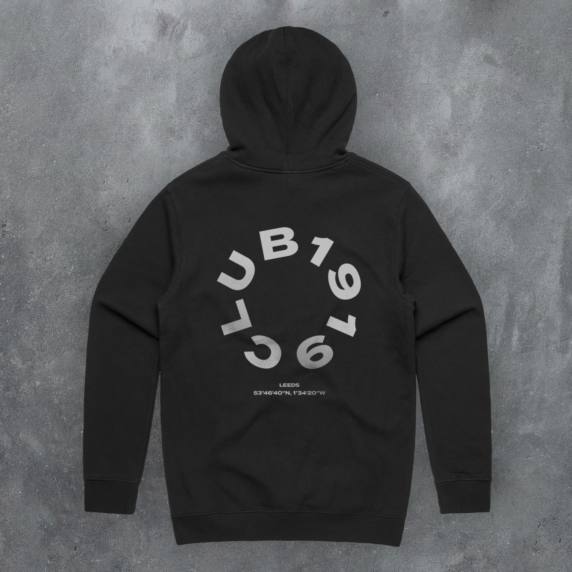 Leeds 'Club' Football Hoodie (Circle)