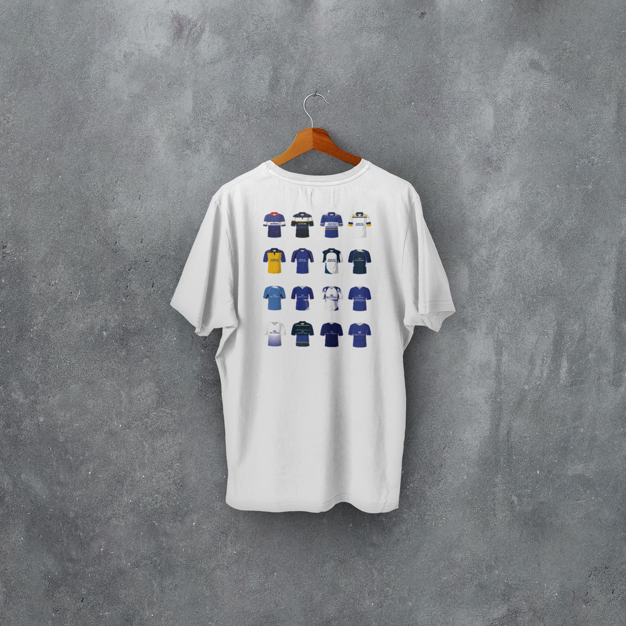 Leinster Rugby Union Classic Kits T-Shirt