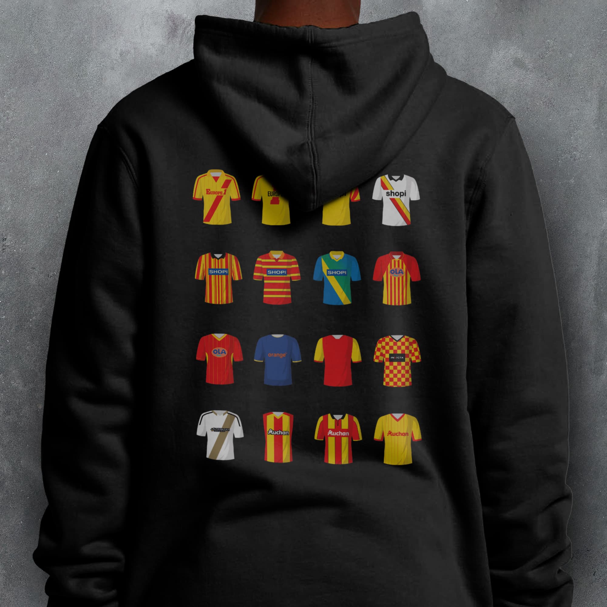 Lens Classic Kits Football Hoodie
