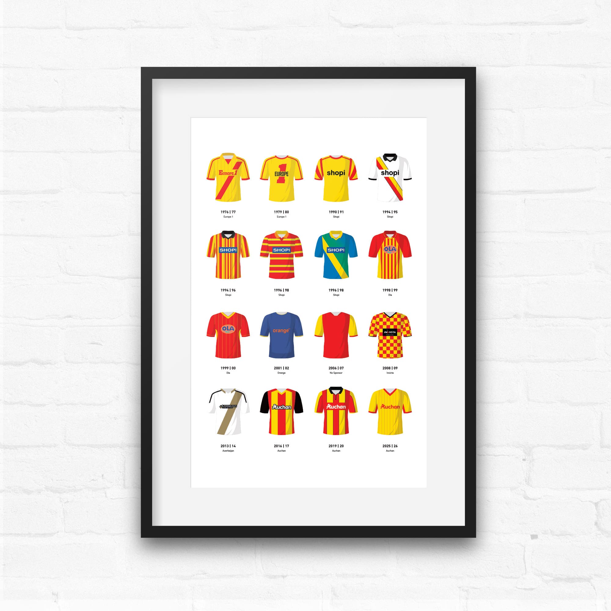 Lens Classic Kits Football Team Print