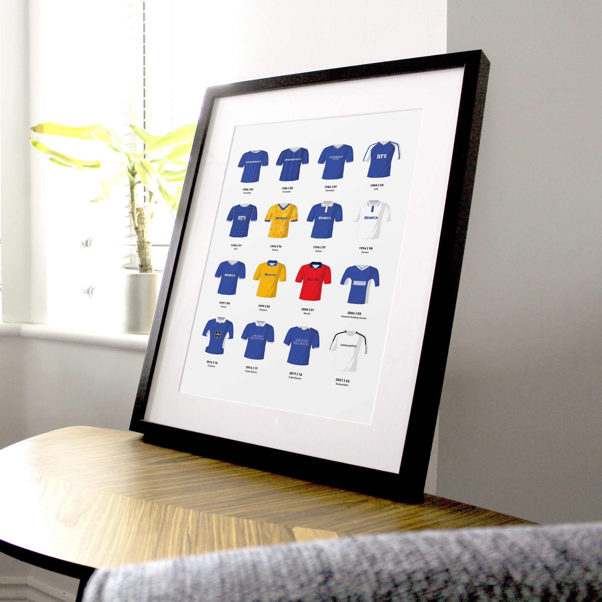 Macclesfield Classic Kits Football Team Print Good Team On Paper