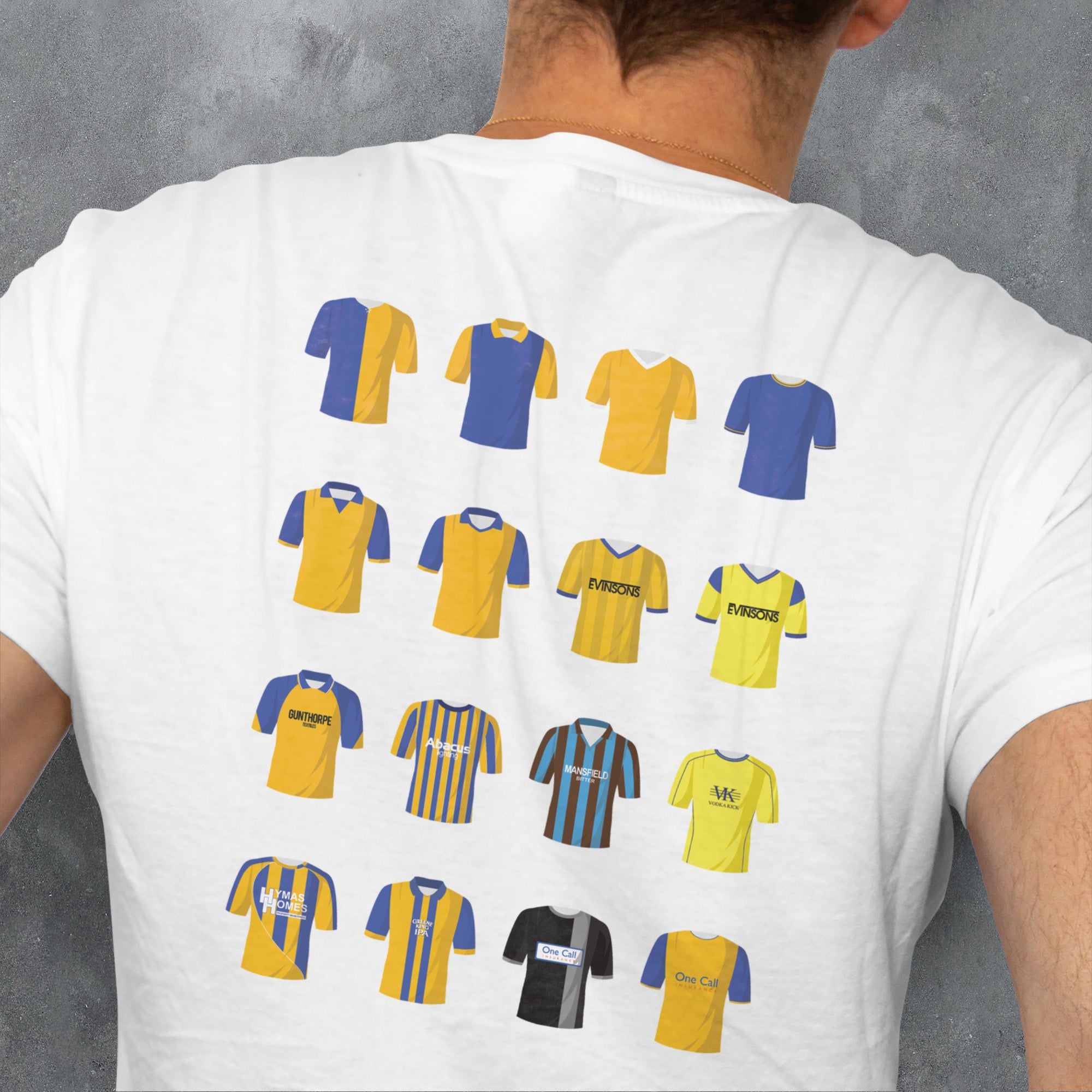 Mansfield Classic Kits Football T-Shirt