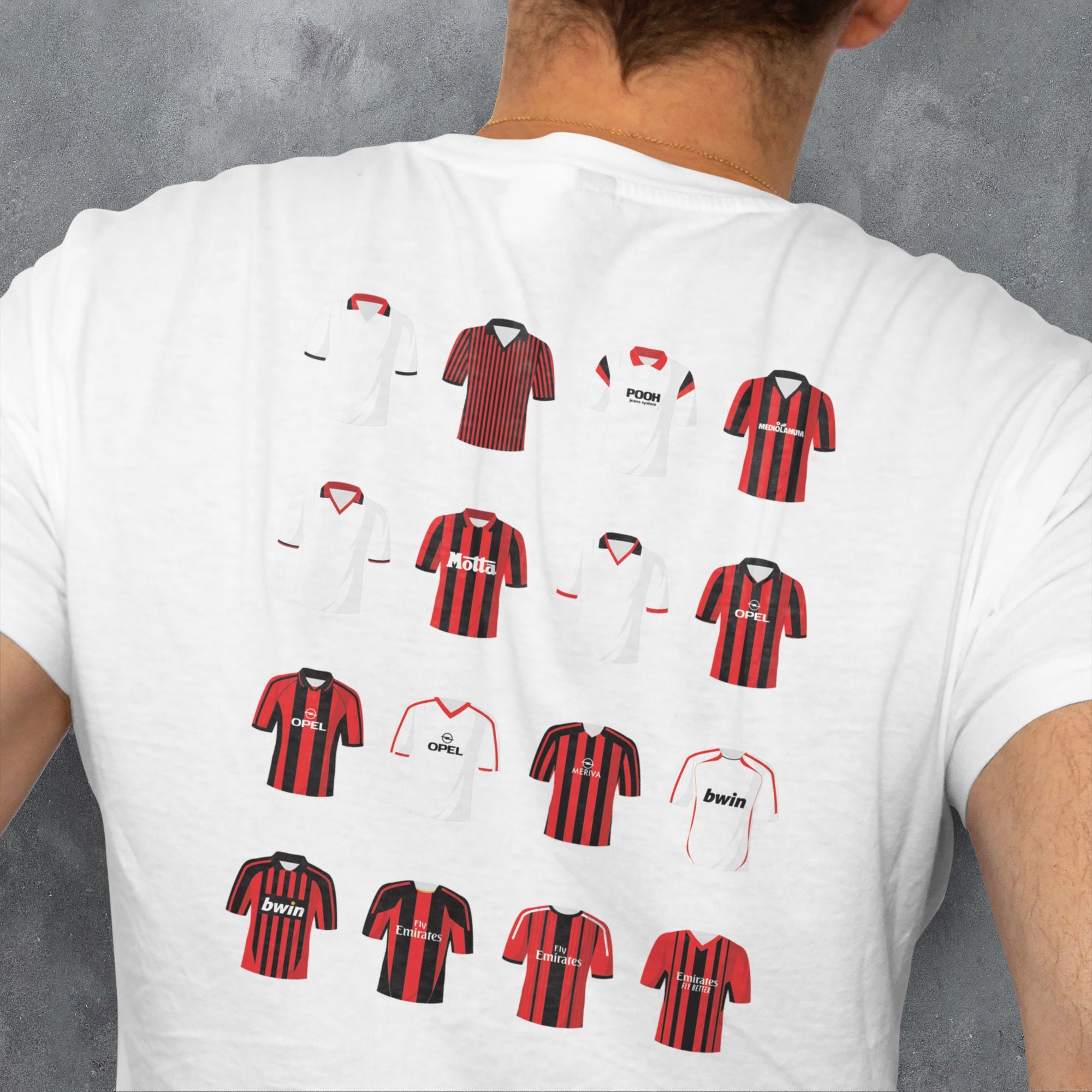 Milan Classic Kits Football T-Shirt