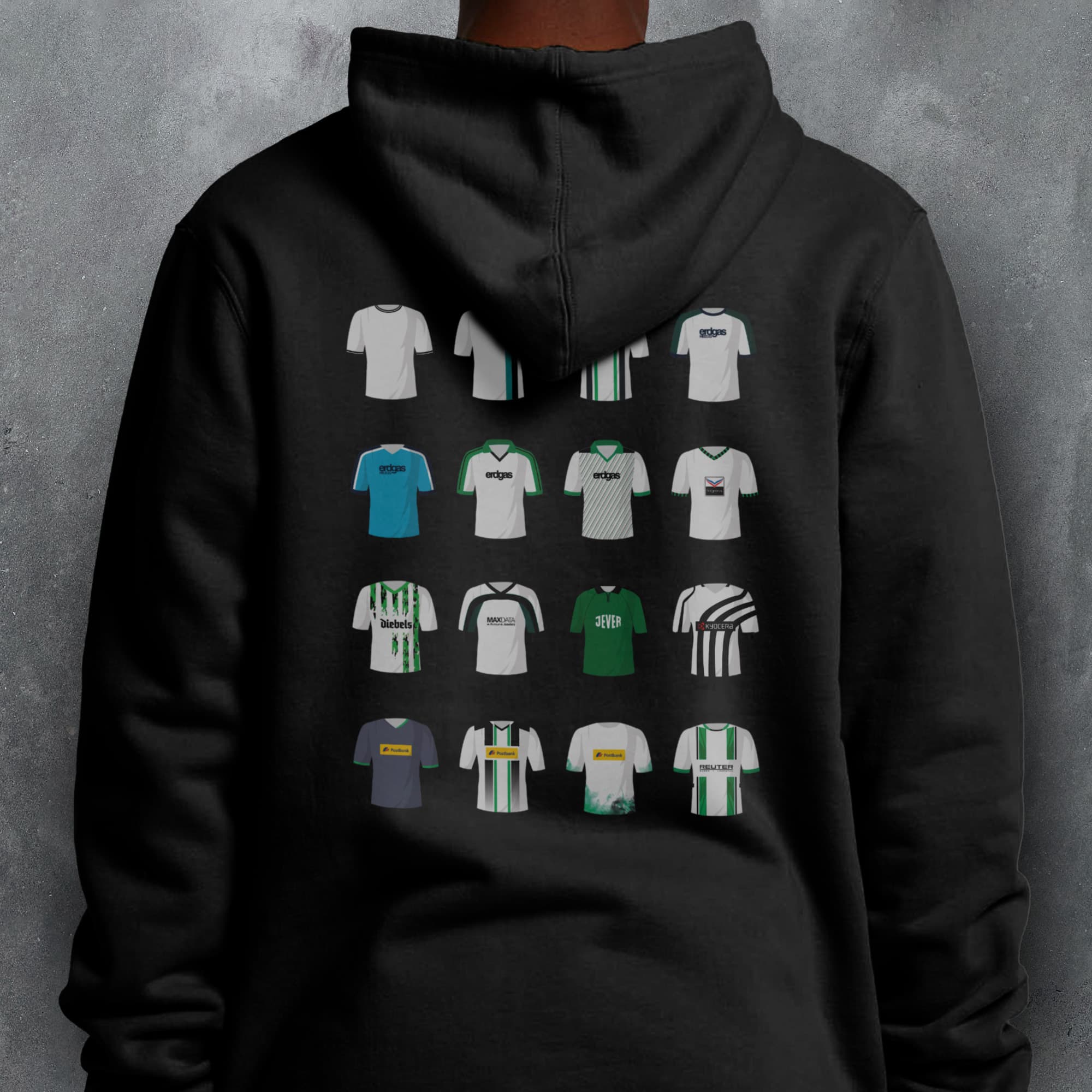 Monchengladbach Classic Kits Football Hoodie