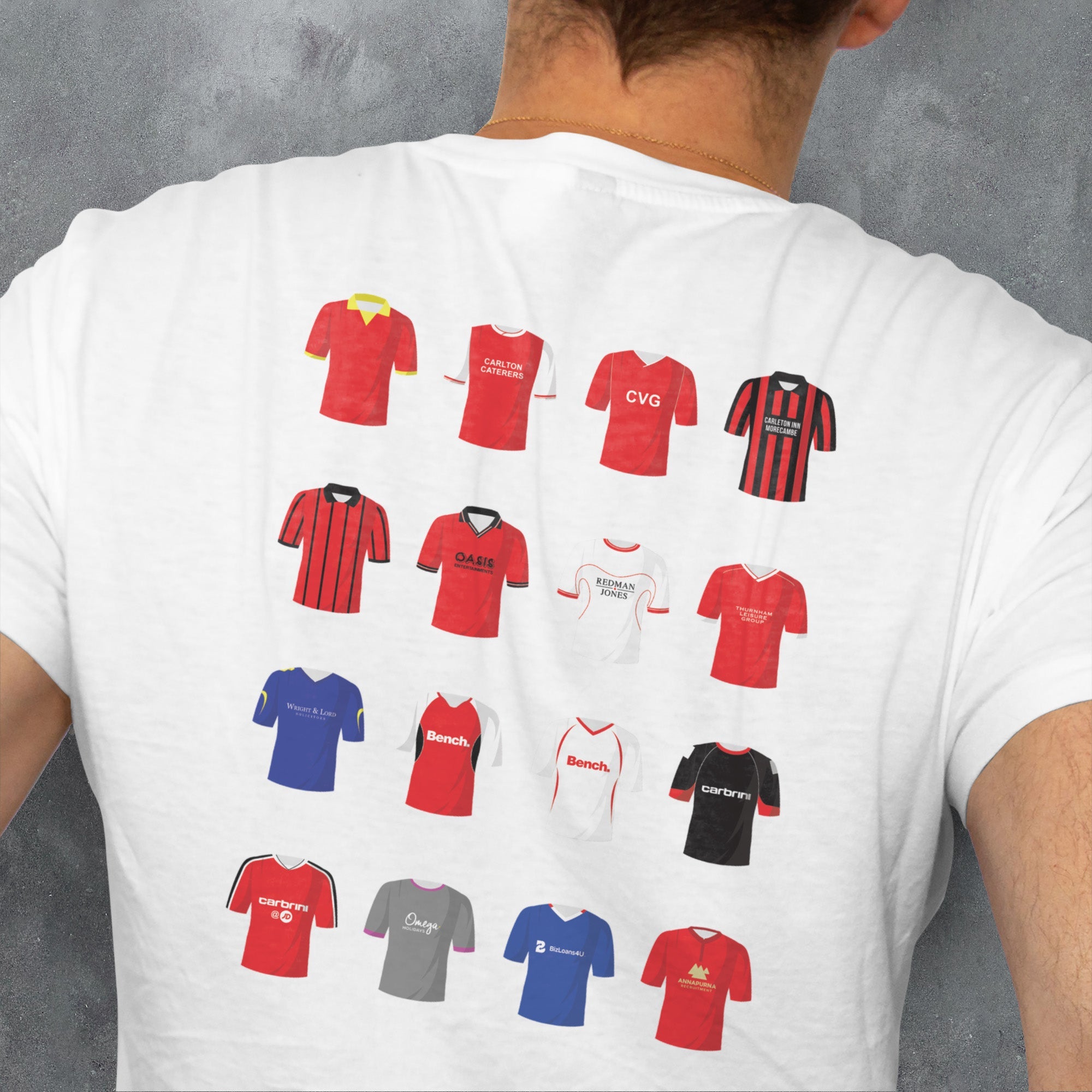 Morecambe Classic Kits Football T-Shirt