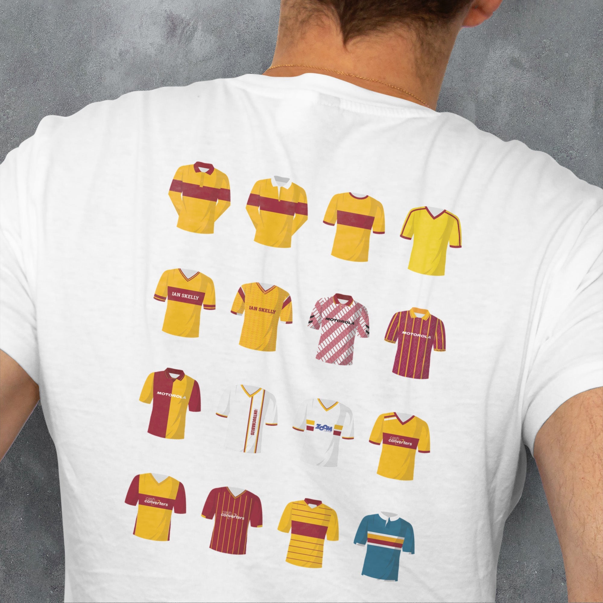 Motherwell Classic Kits Football T-Shirt