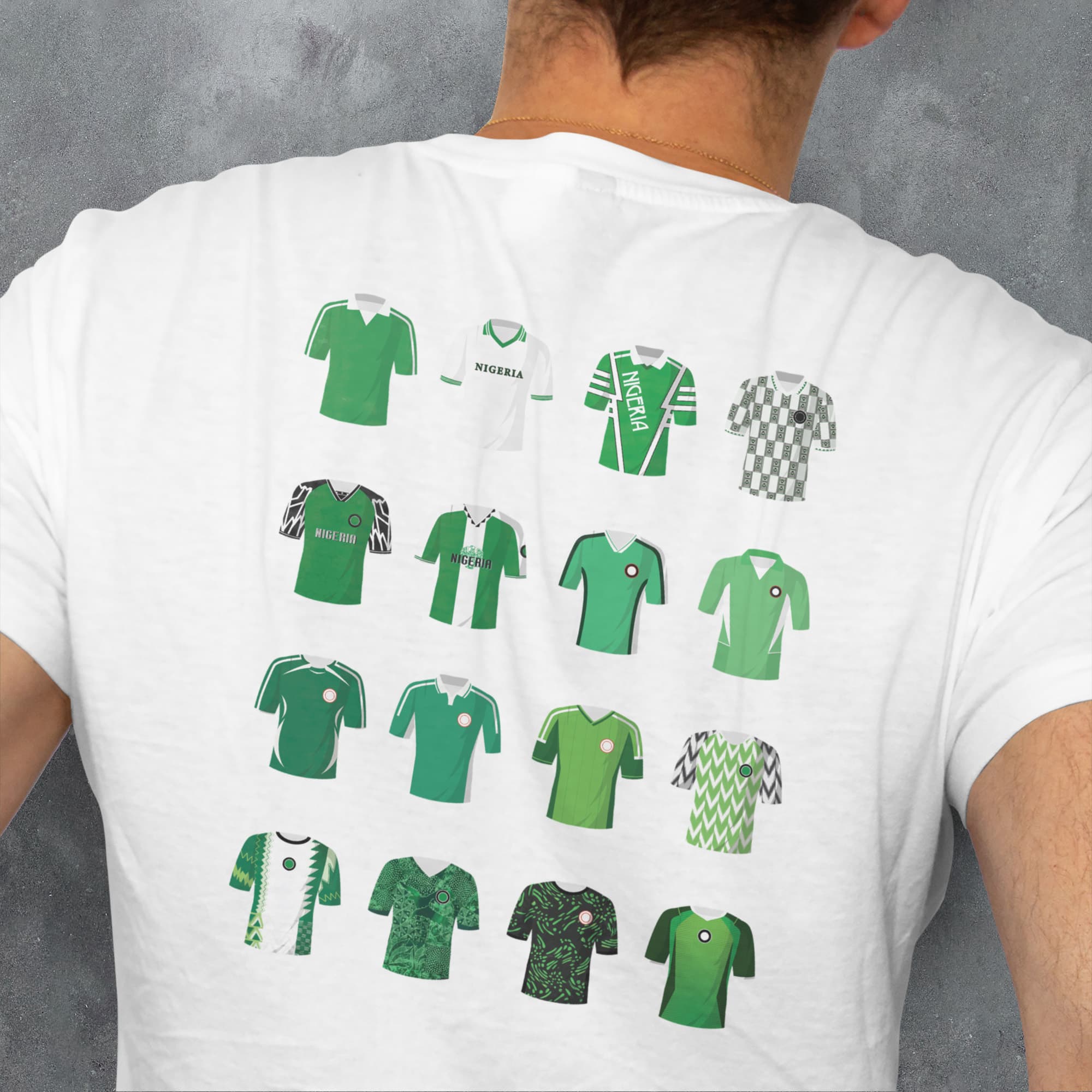 Nigeria Classic Kits Football T-Shirt