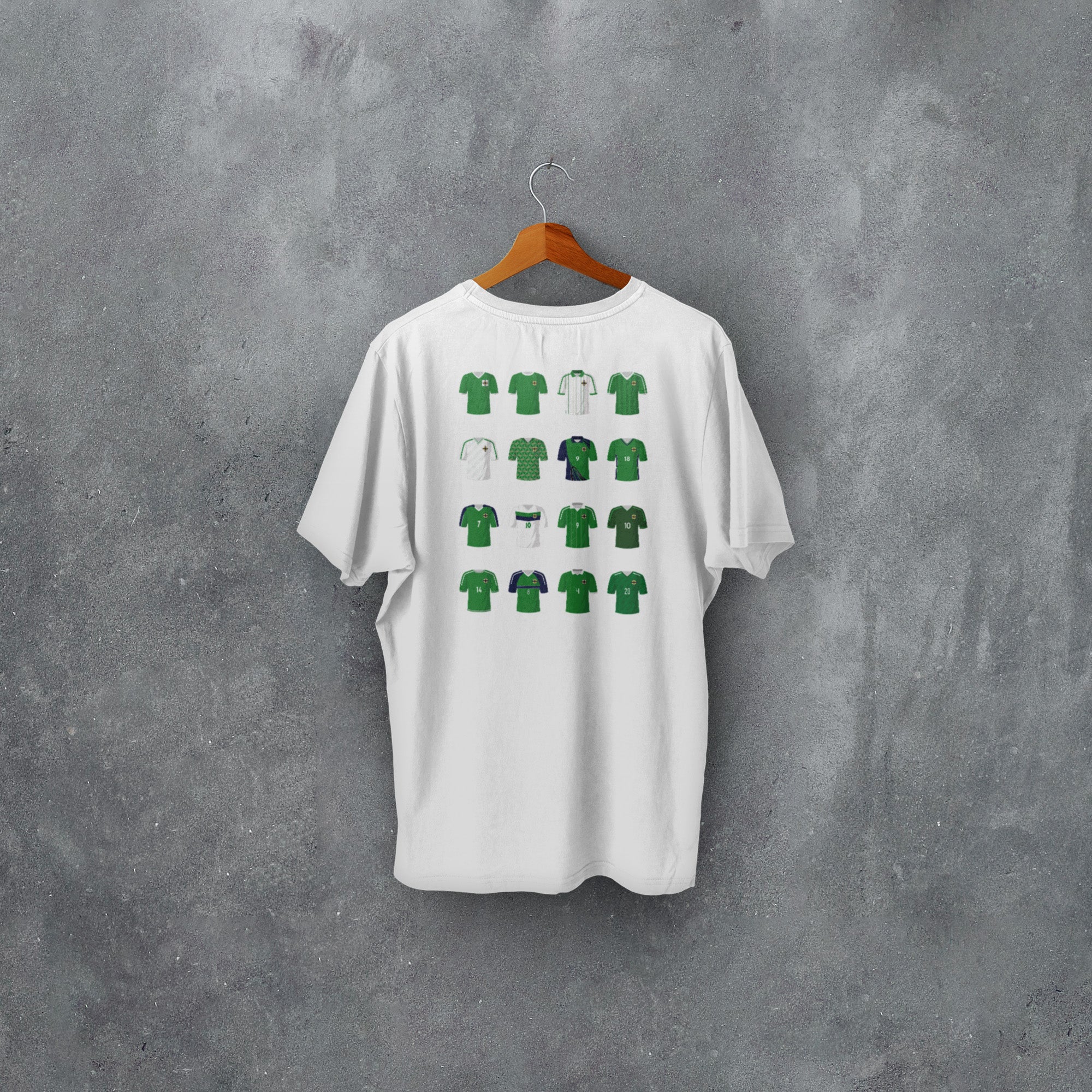 Northern Ireland Classic Kits Football T-Shirt