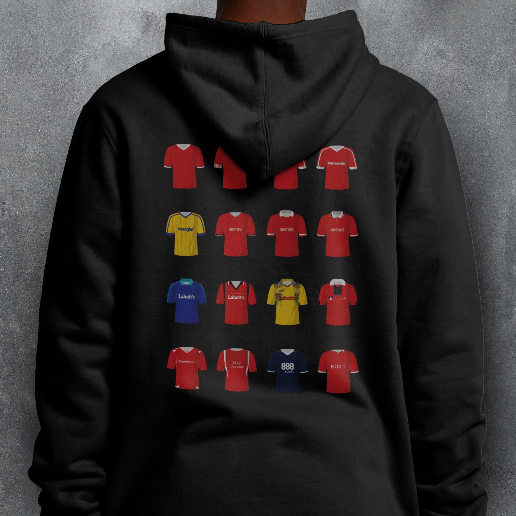 Nottm Forest Classic Kits Football Hoodie Good Team On Paper