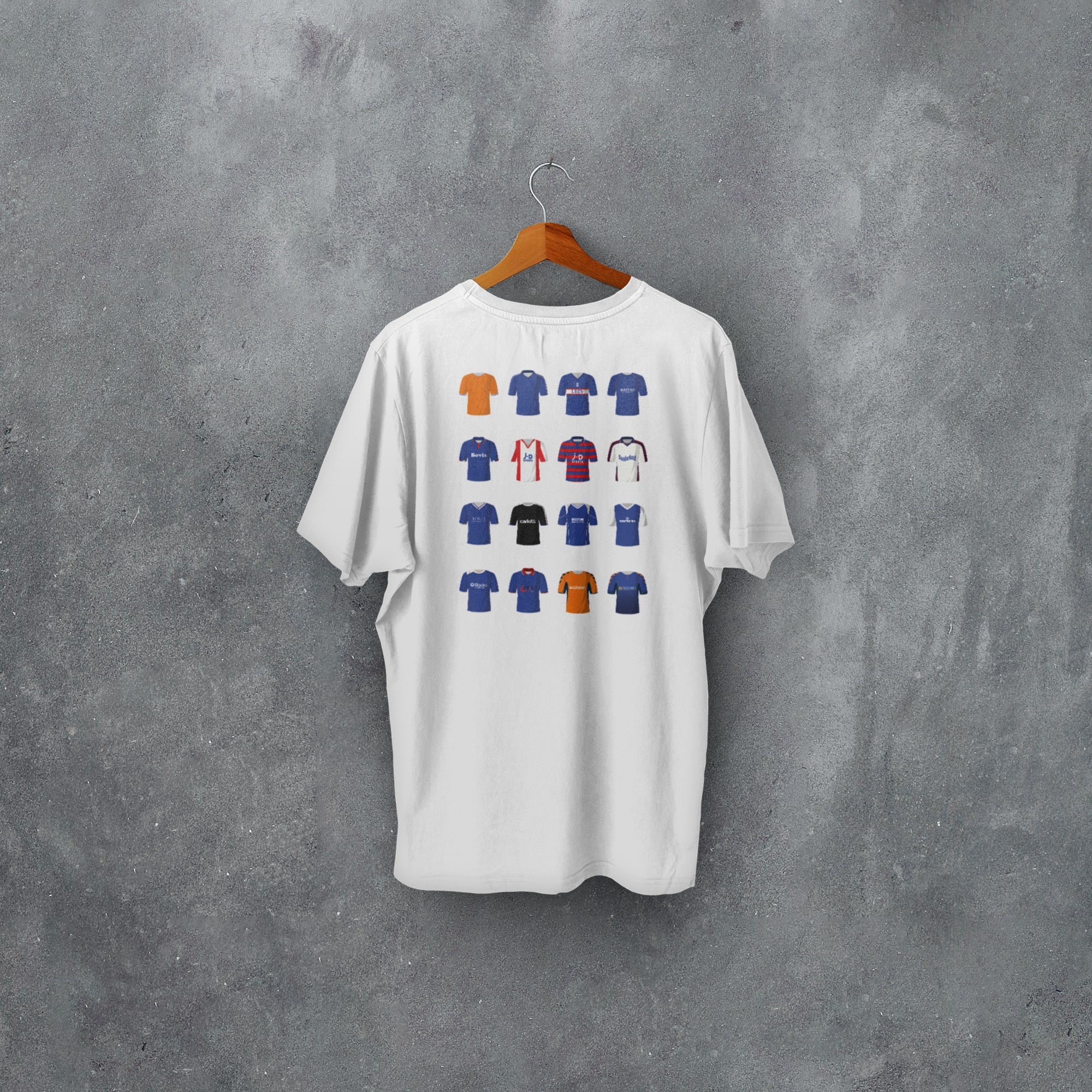 Oldham Classic Kits Football T-Shirt
