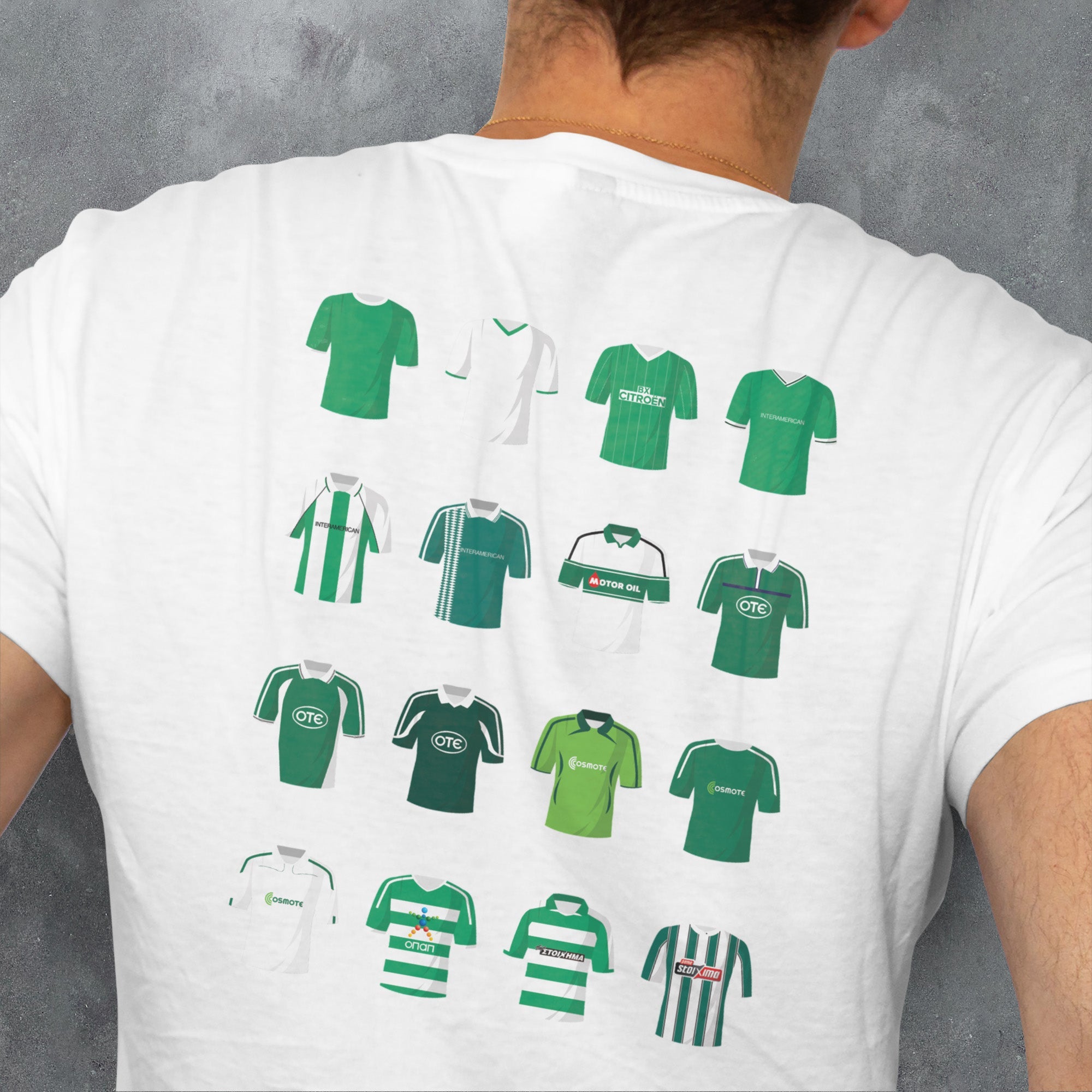 Panathinaikos Classic Kits Football T-Shirt