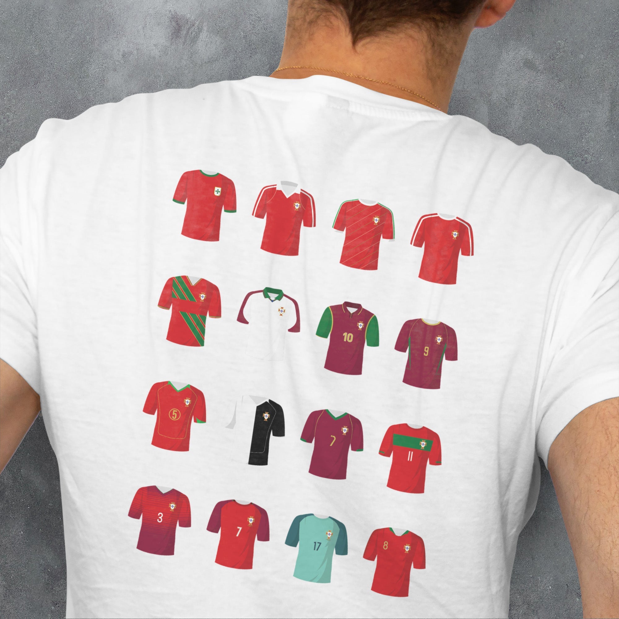 Portugal Classic Kits Football T-Shirt